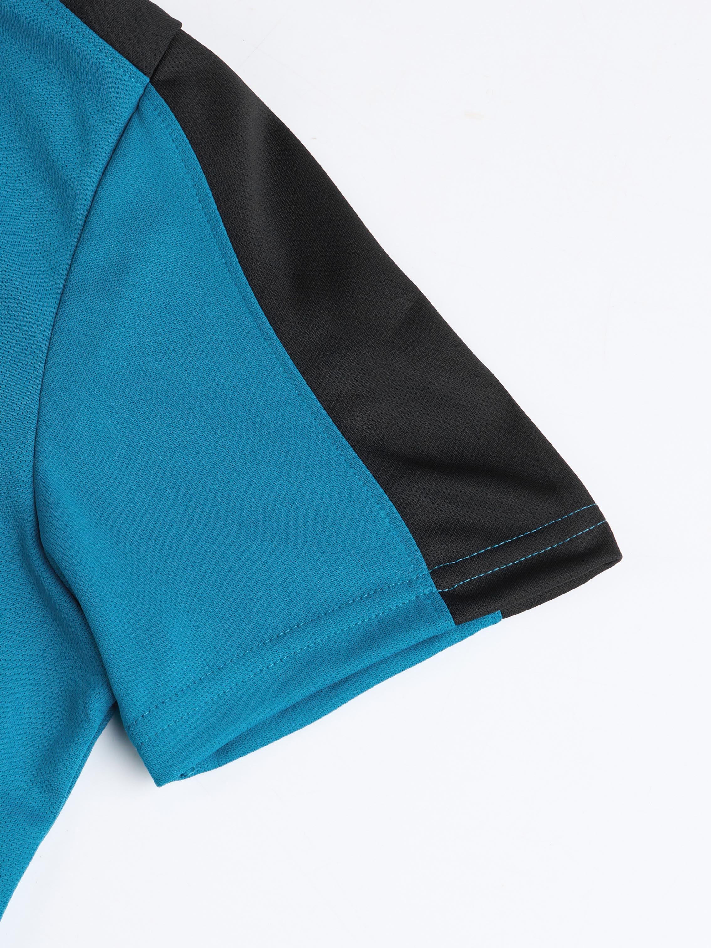 Men Colorblock Relax Fit Polo T-shirt with TECHNO COOL+ - Image 8