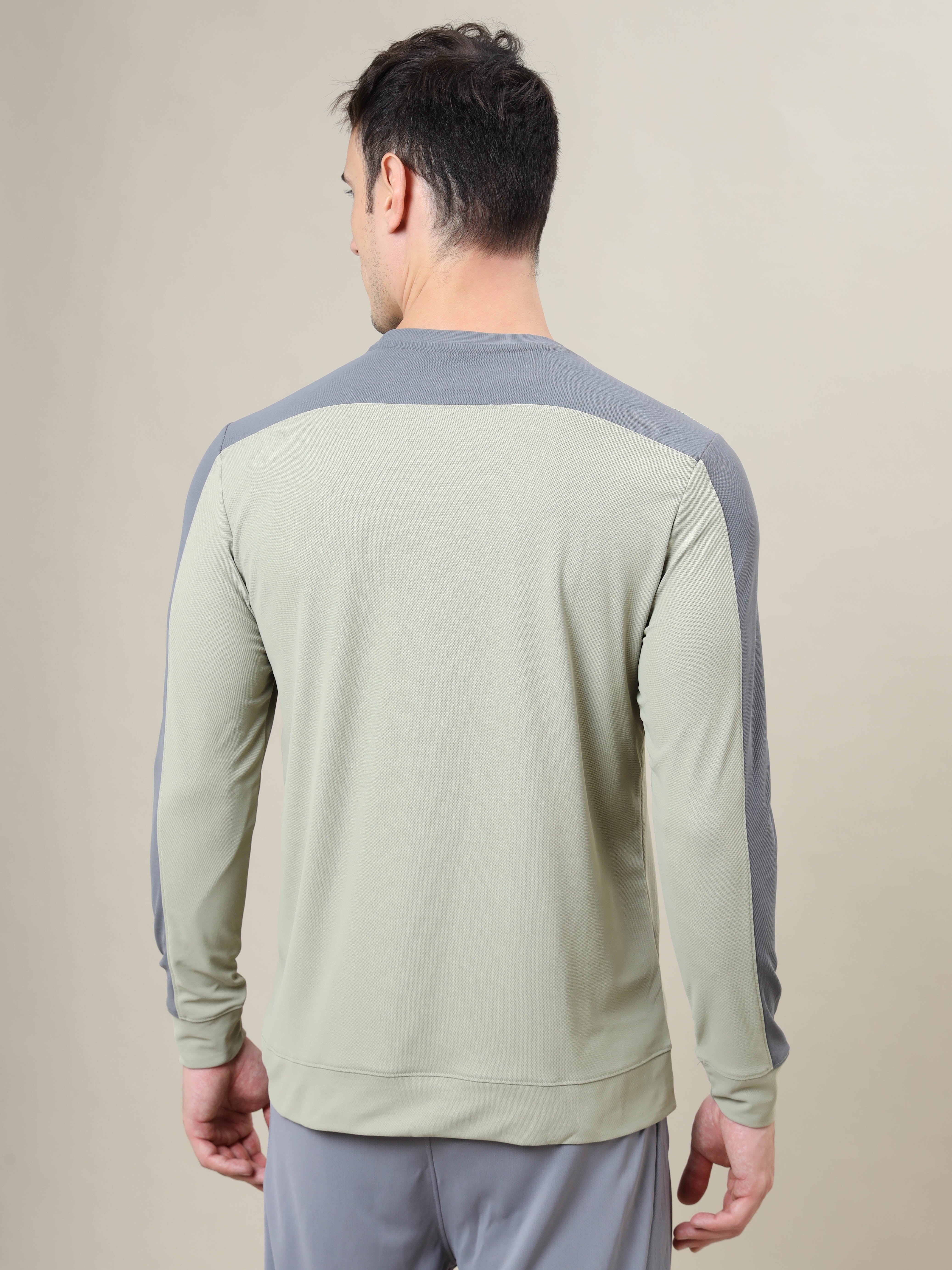 Men Colorblock Slim Fit Crew Neck T-shirt with MATPIQ (Pack of 2) - Image 3