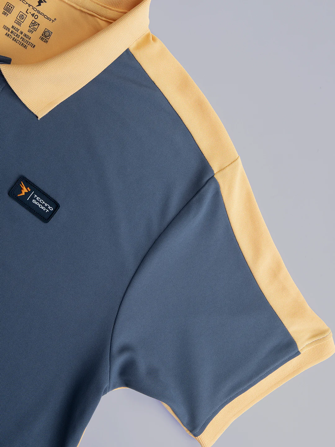 Men Colorblock Slim Fit Polo T-shirt with MATPIQ (Pack of 2) - Image 8