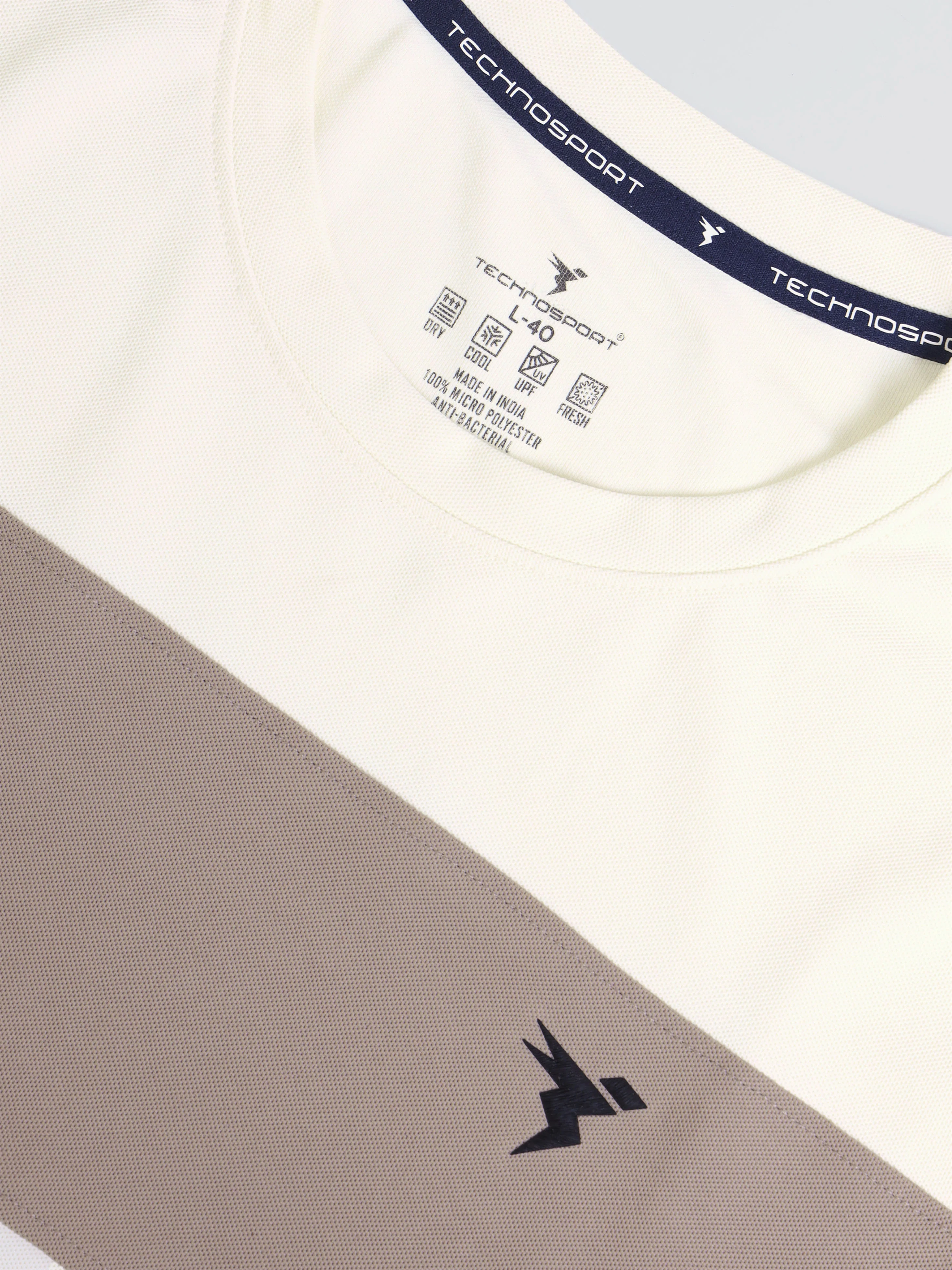 Men Colorblock Slim Fit T-shirt with MATPIQ - Image 6