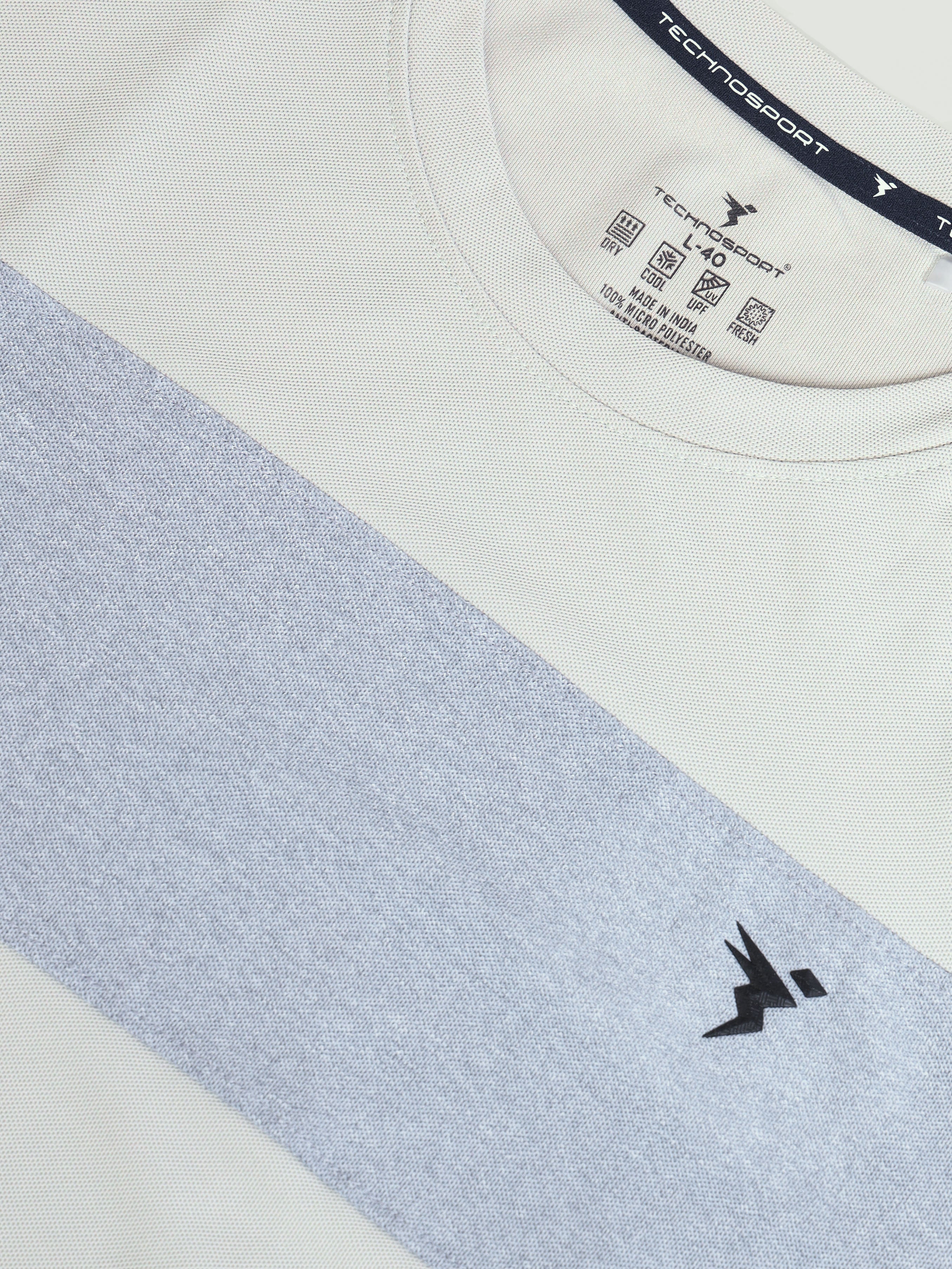 Men Colorblock Slim Fit T-shirt with MATPIQ - Image 5