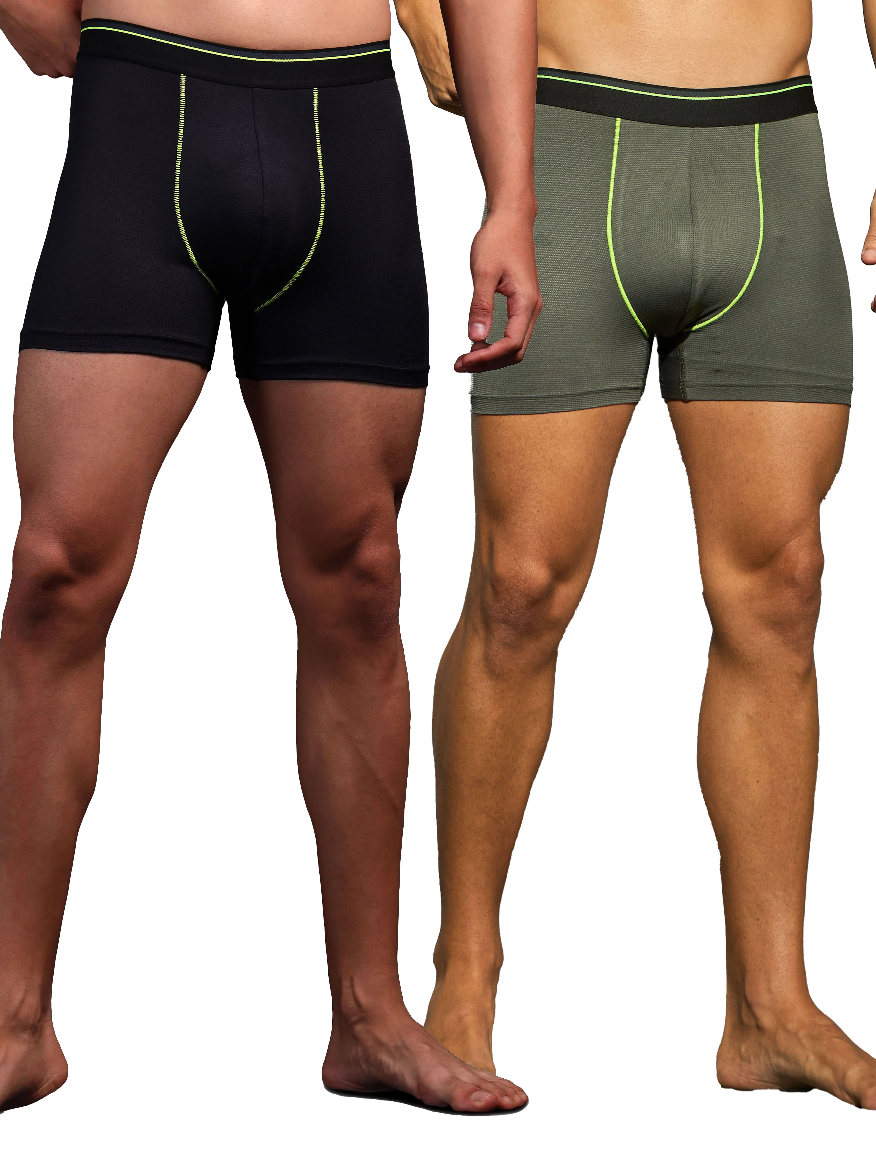 Men Colorblock Underwear with ELASTO LITE (Pack of 2)