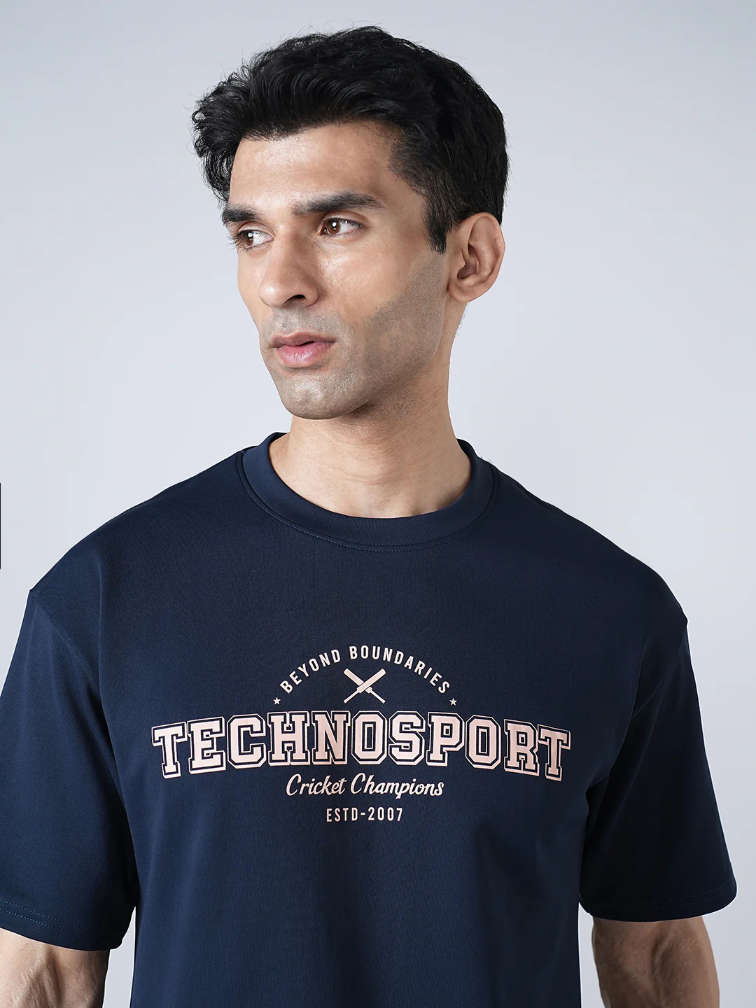 Men Cricket Fan T-Shirt IPL Printed Casual Sportswear Tee - Image 7