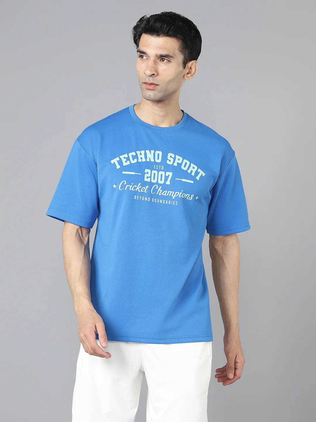Men Cricket Fan T-Shirt IPL Printed Casual Sportswear Tee