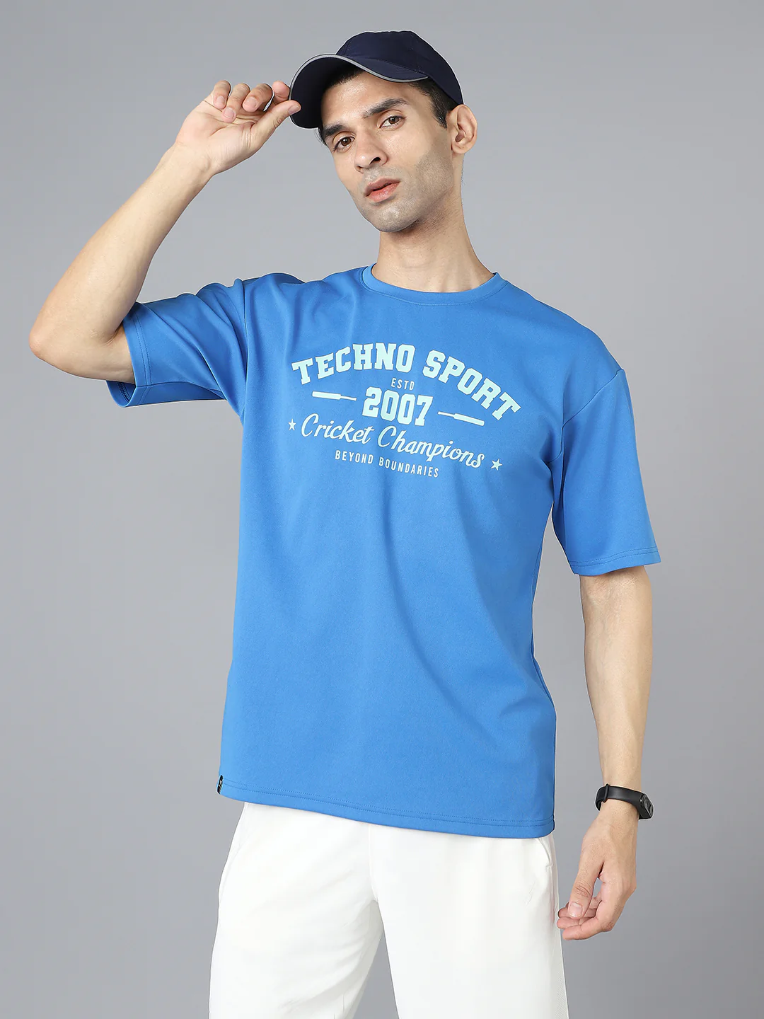 Men Cricket Fan T-Shirt IPL Printed Casual Sportswear Tee - Image 5
