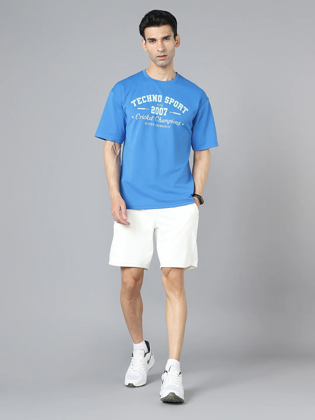 Men Cricket Fan T-Shirt IPL Printed Casual Sportswear Tee - Image 6