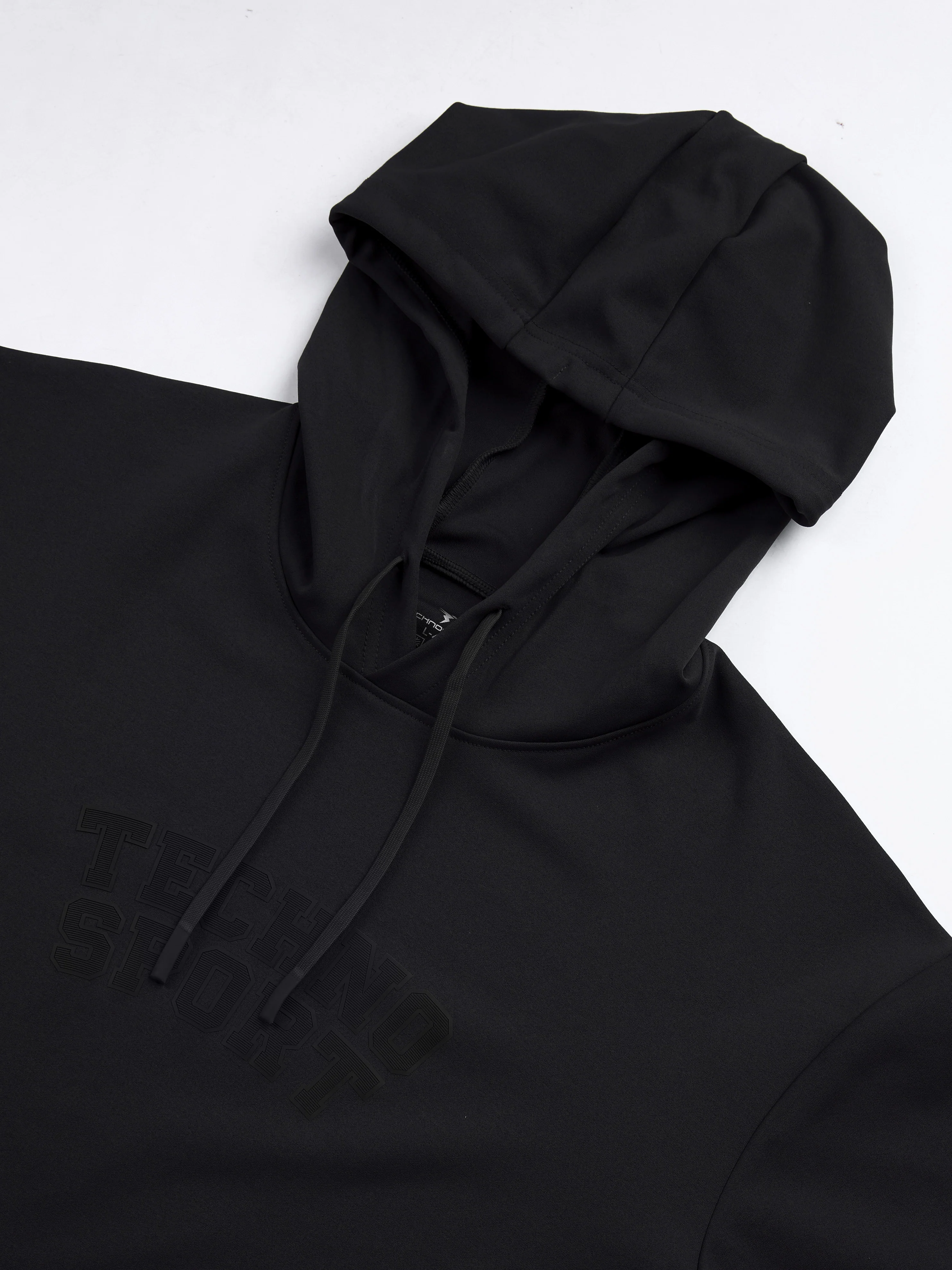 Men Hooded Slim Fit Printed Sweatshirt with ELASTOPLUS - Image 8