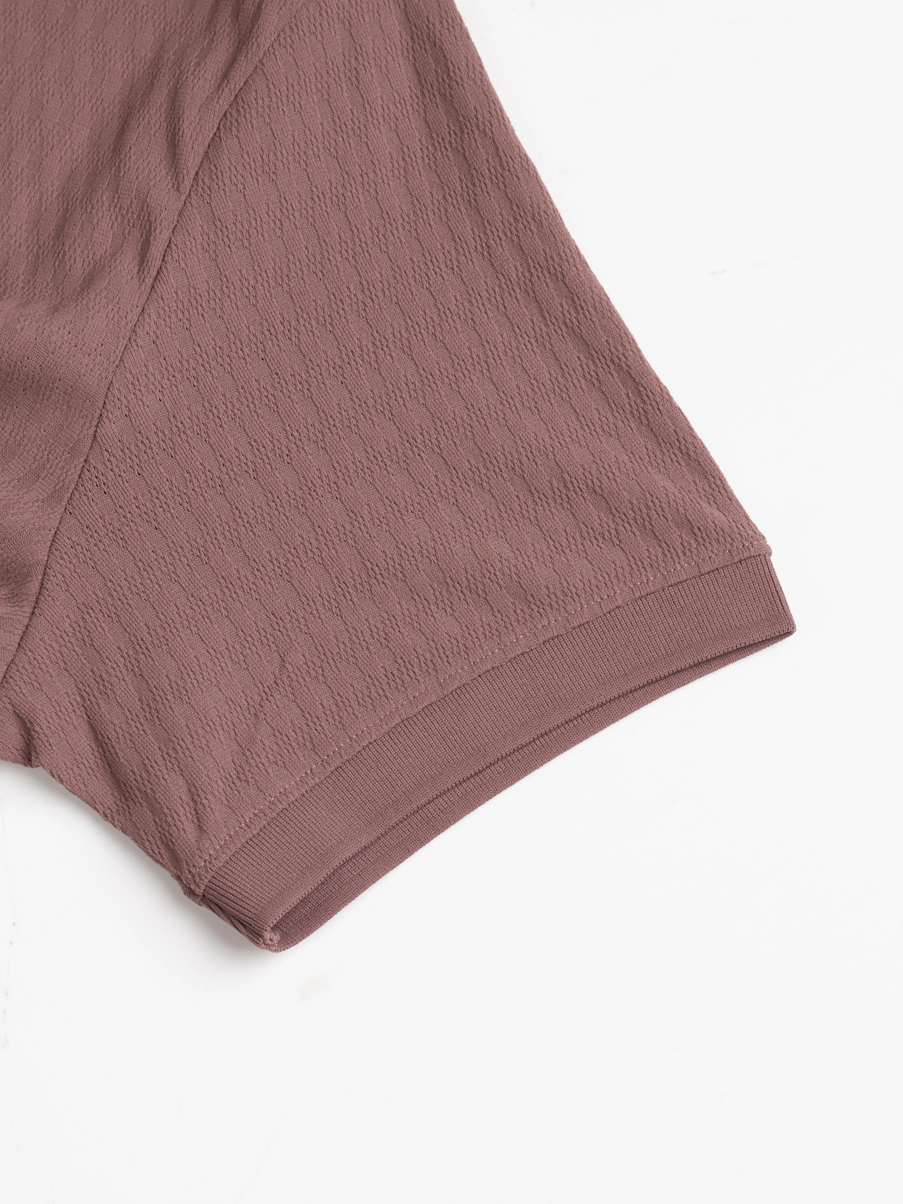Men Jacquard Slim Fit Polo Sports T-shirt with COTFLEX - Image 8