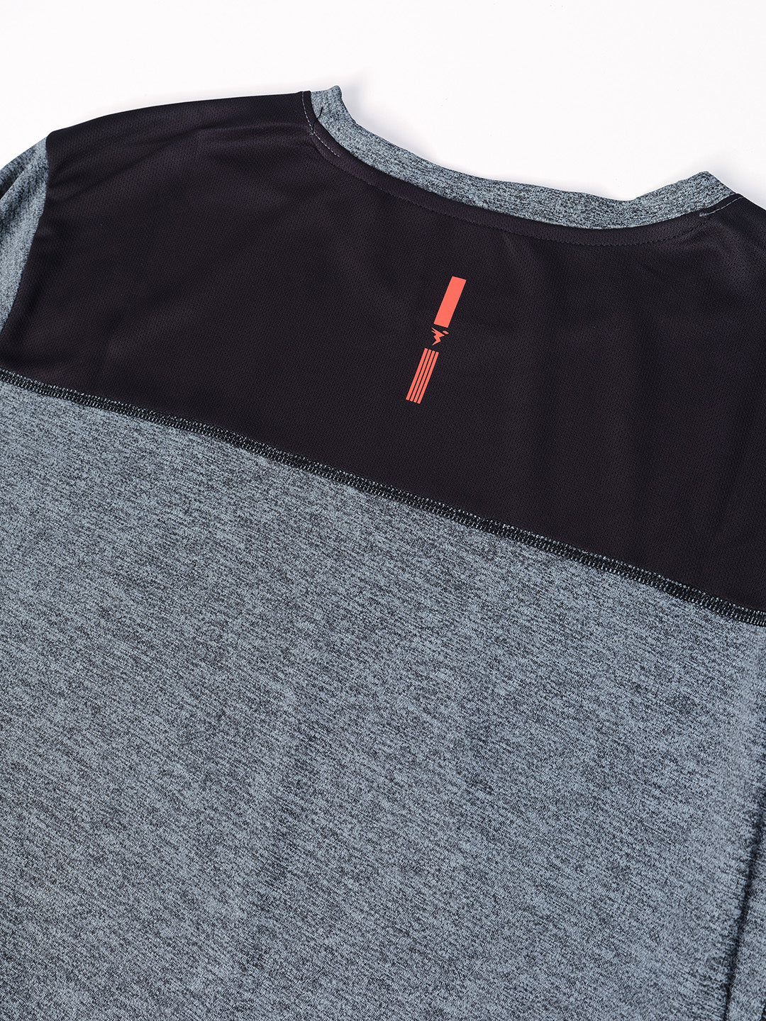Men Melange Slim Fit Crew Neck T-shirt with DOUBLE COOL (Pack of 2) - Image 7