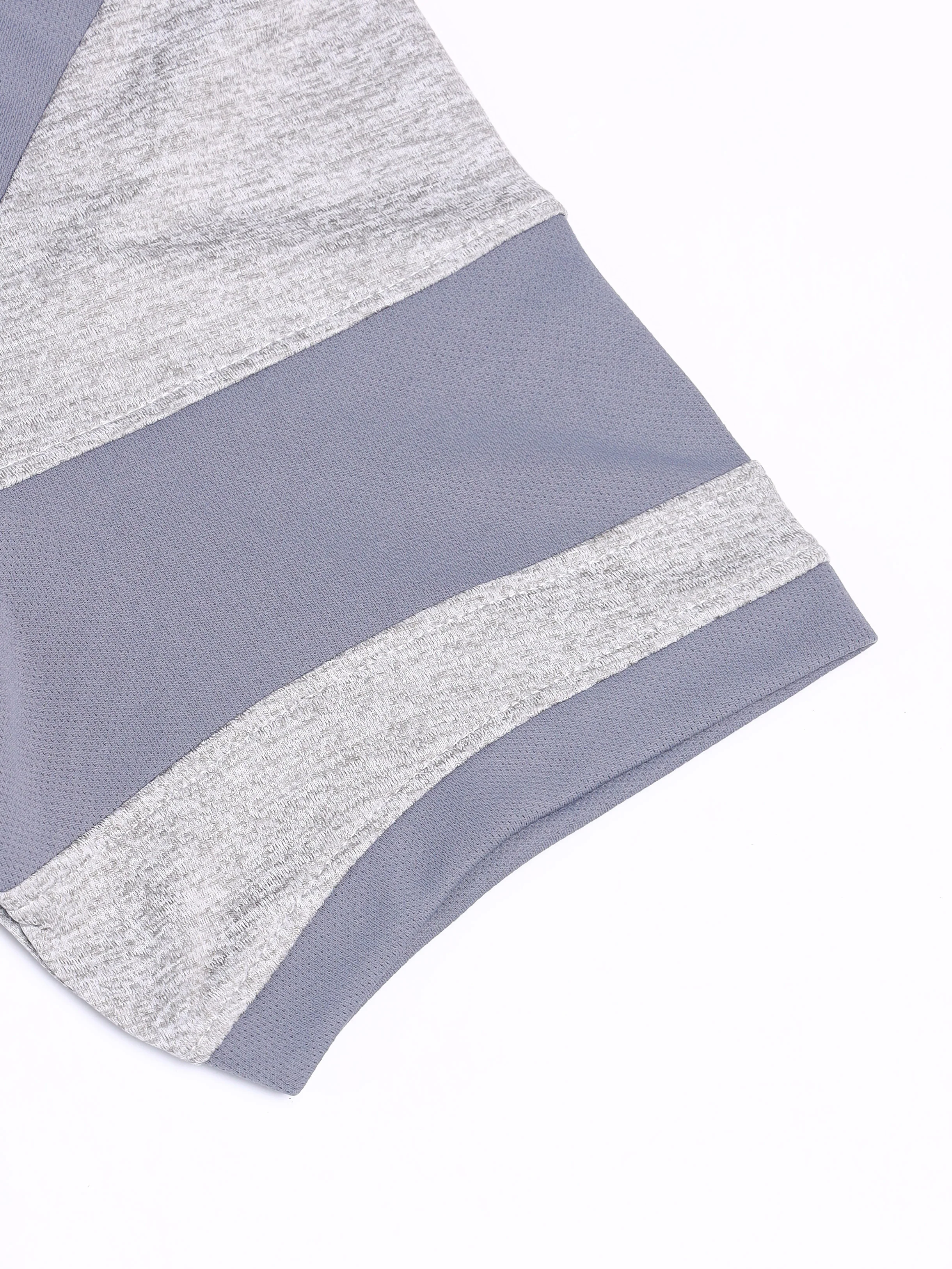 Men Melange Slim Fit Polo T-shirt with DOUBLE COOL - Image 8