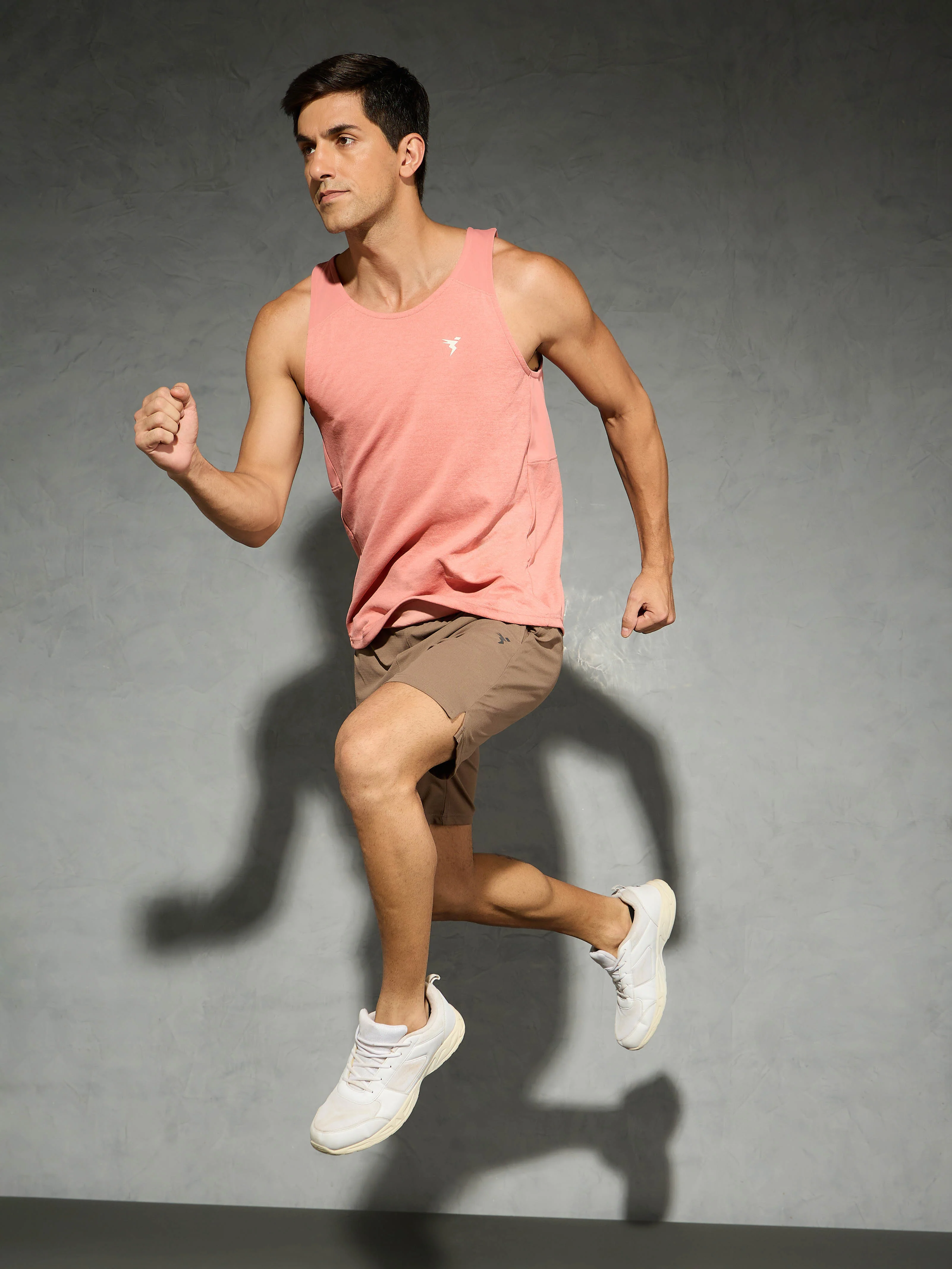 Men Melange Slim Fit Scoop Neck Innerwear Vest with TECHNO COOL+ - Image 5