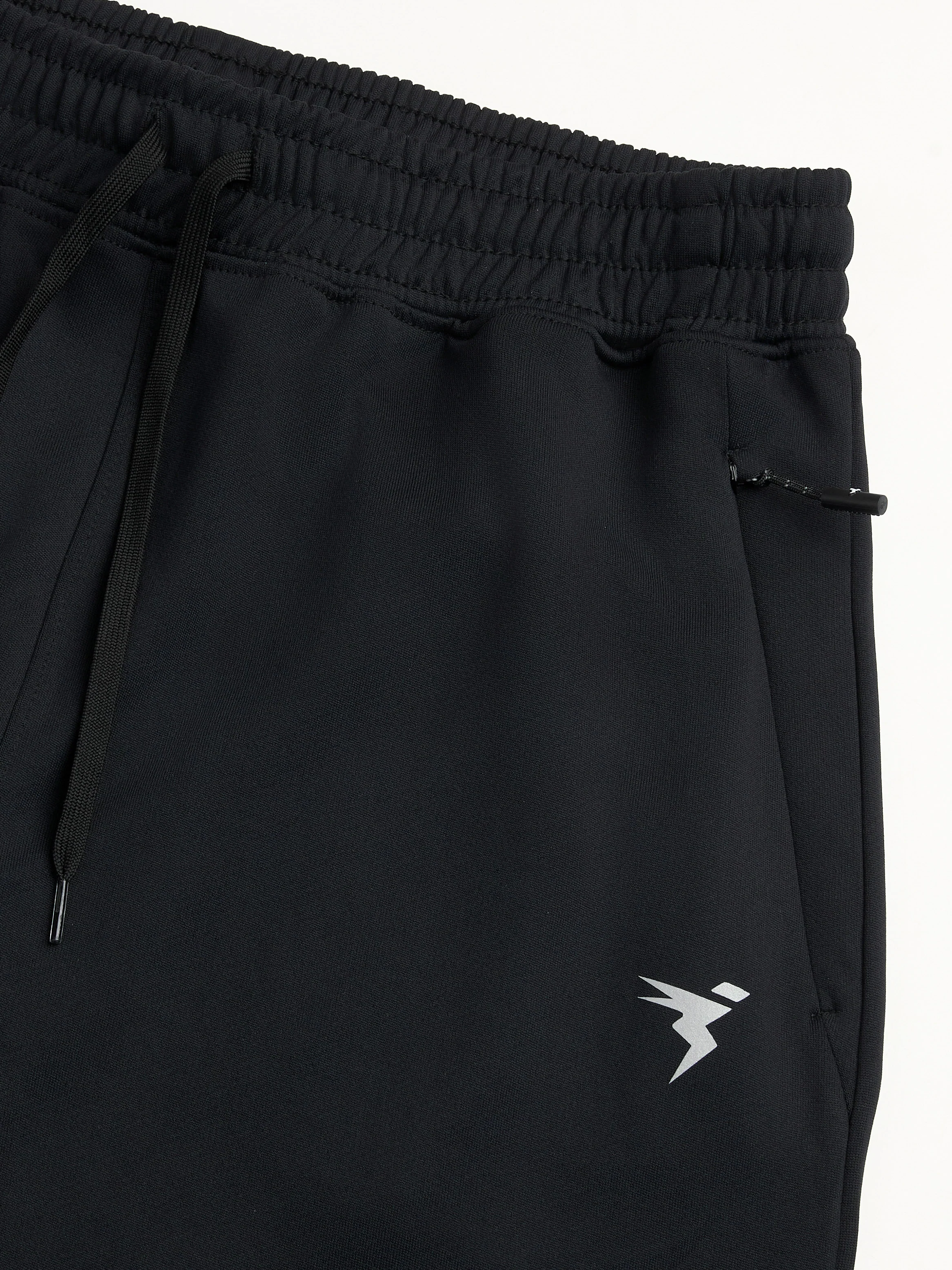 Men Melange Slim Fit Trackpants with TECHNO DRY - Image 8
