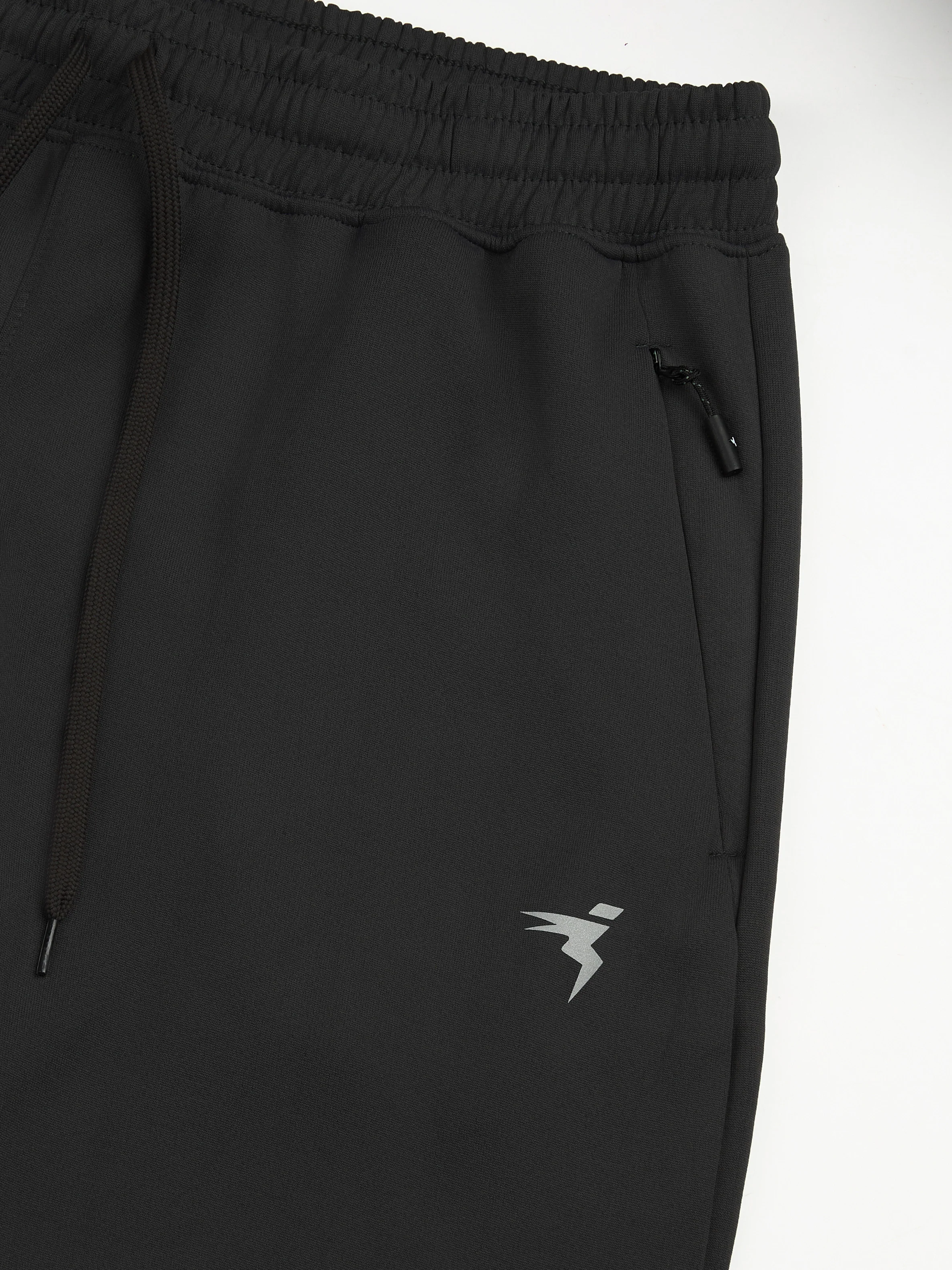Men Melange Slim Fit Trackpants with TECHNO DRY - Image 8