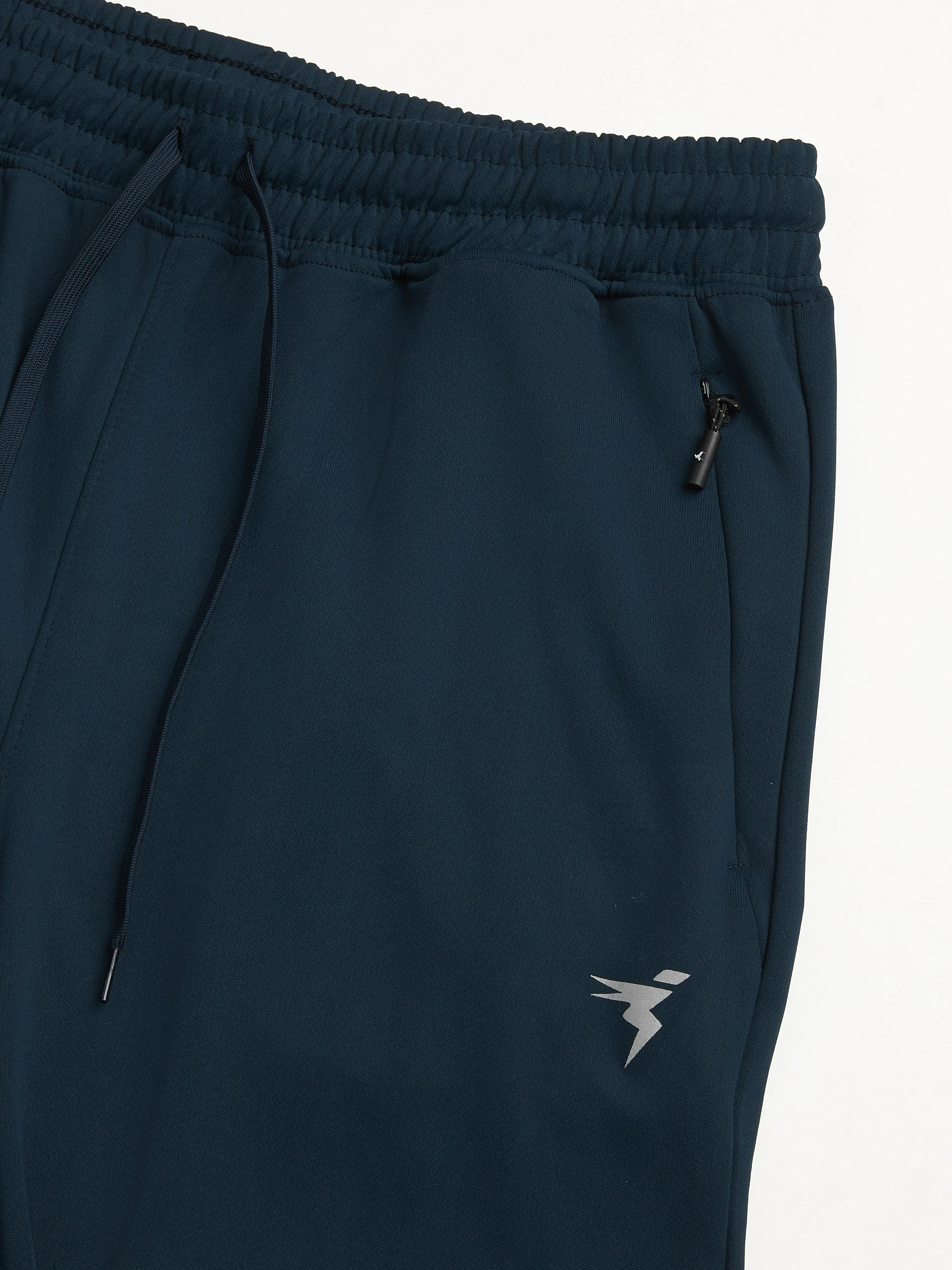 Men Melange Slim Fit Trackpants with TECHNO DRY - Image 8