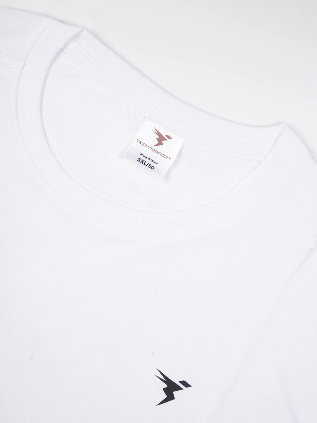Men Plus Size Solid Active T-shirt with TECHNO COOL+ - Image 7