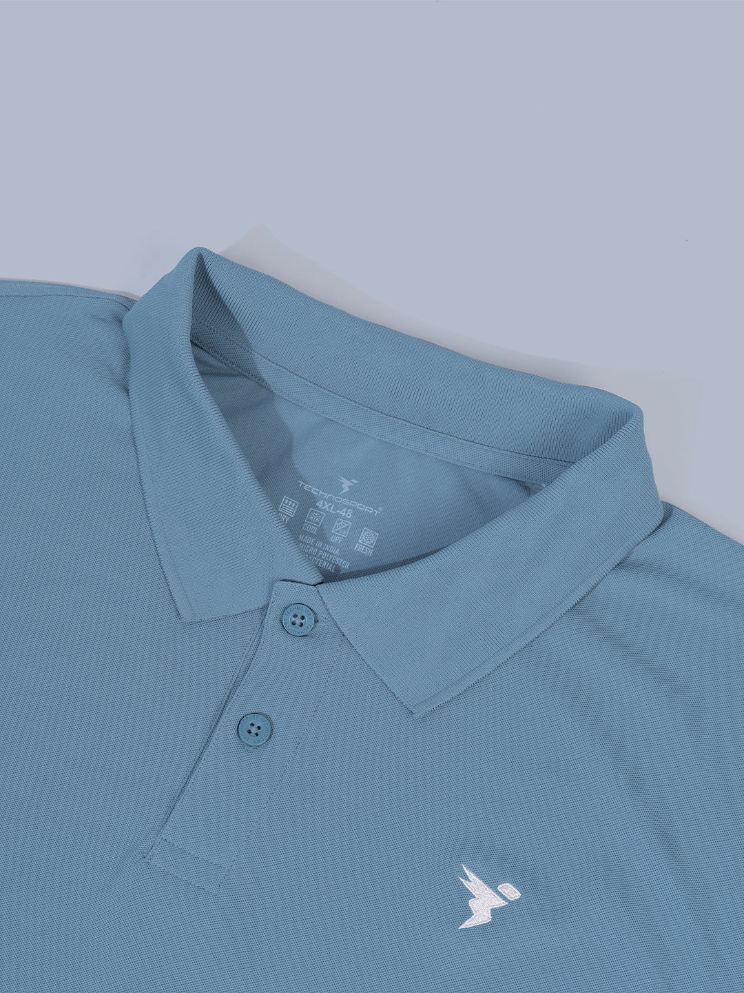 Men Plus Size Solid Polo T-shirt with MATPIQ - Image 7