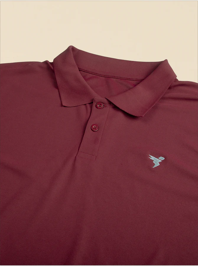 Men Plus Size Solid Polo T-shirt with MATPIQ - Image 6