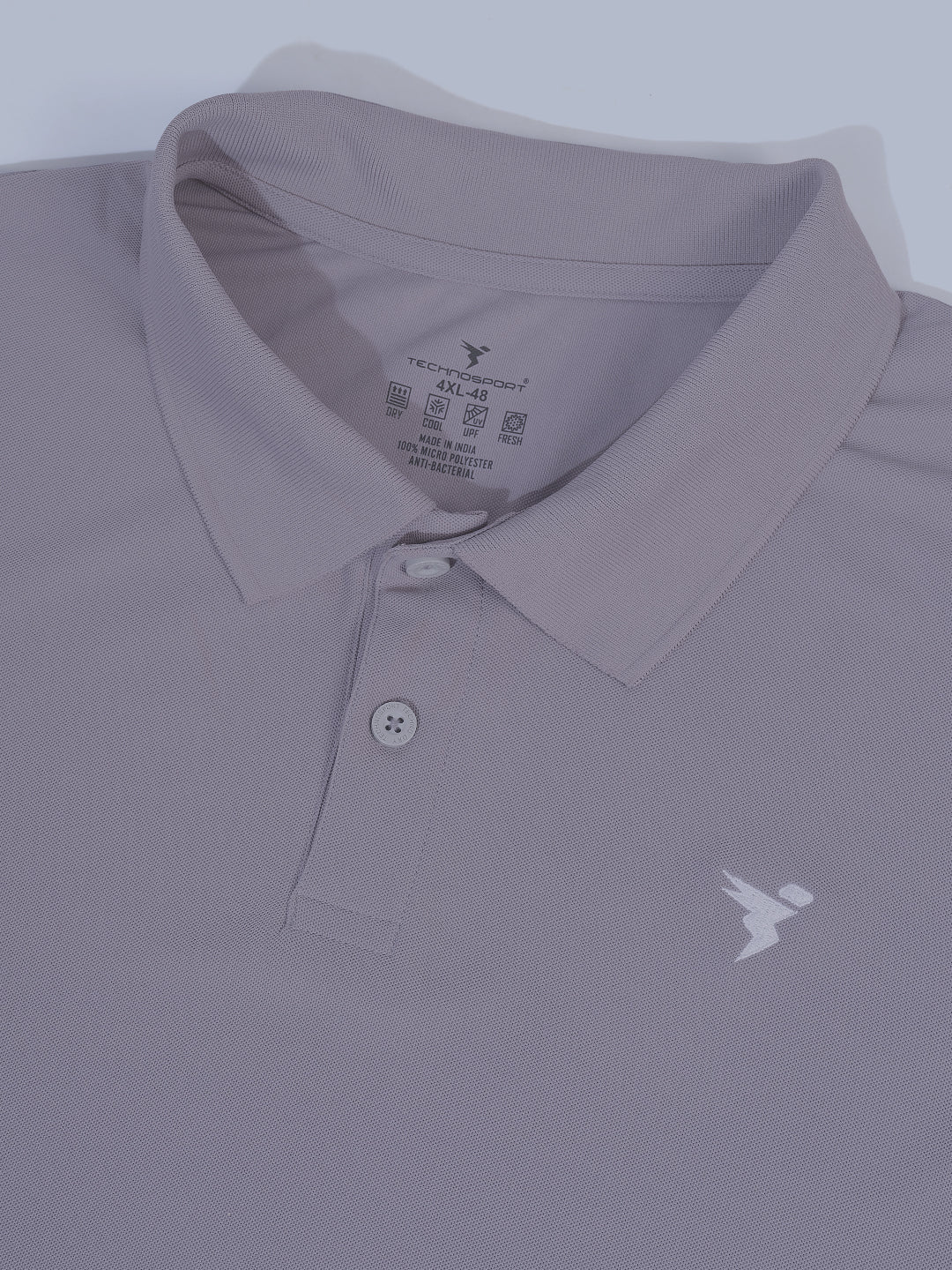 Men Plus Size Solid Polo T-shirt with MATPIQ - Image 7