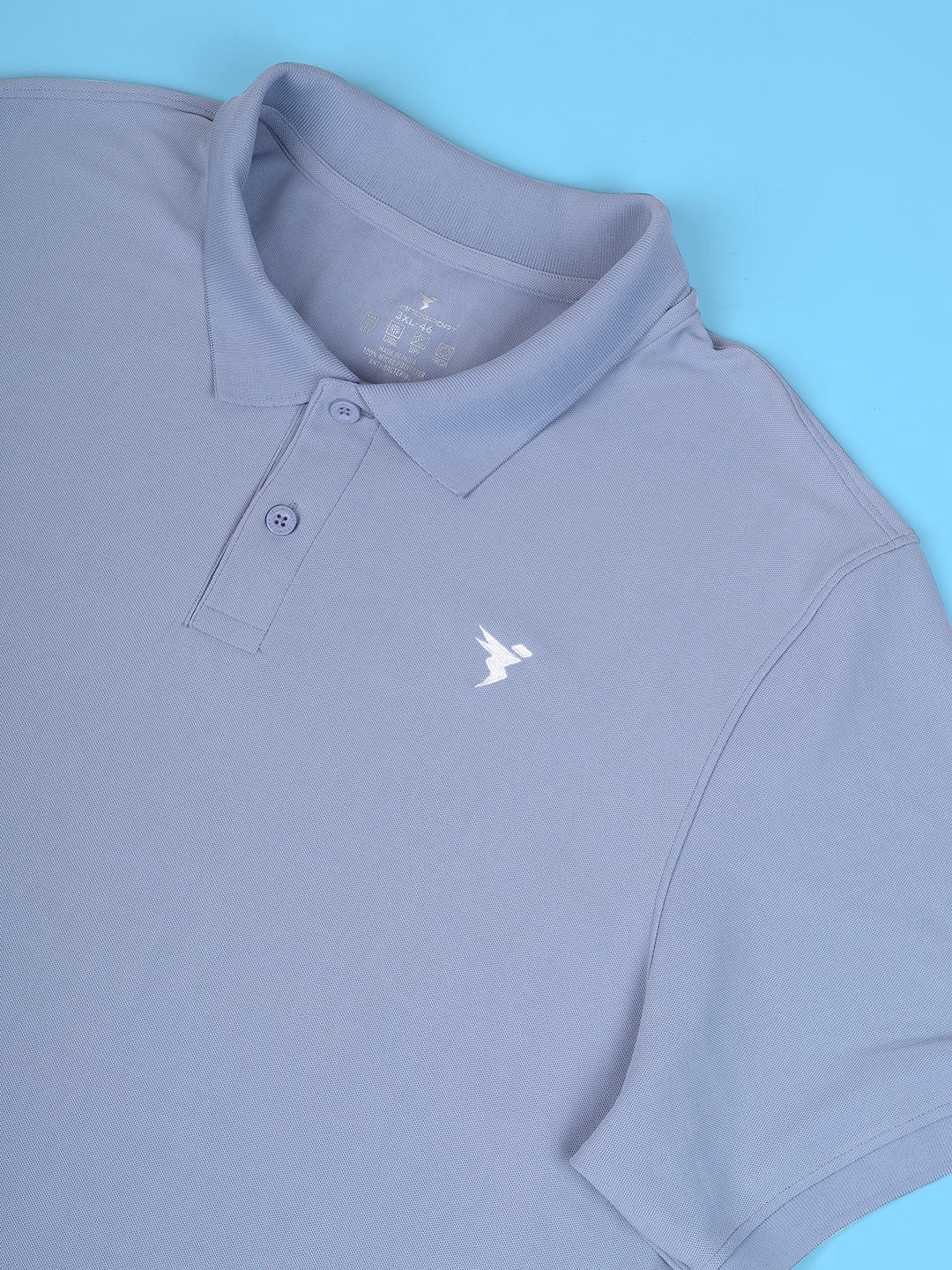 Men Plus Size Solid Polo T-shirt with MATPIQ - Image 6