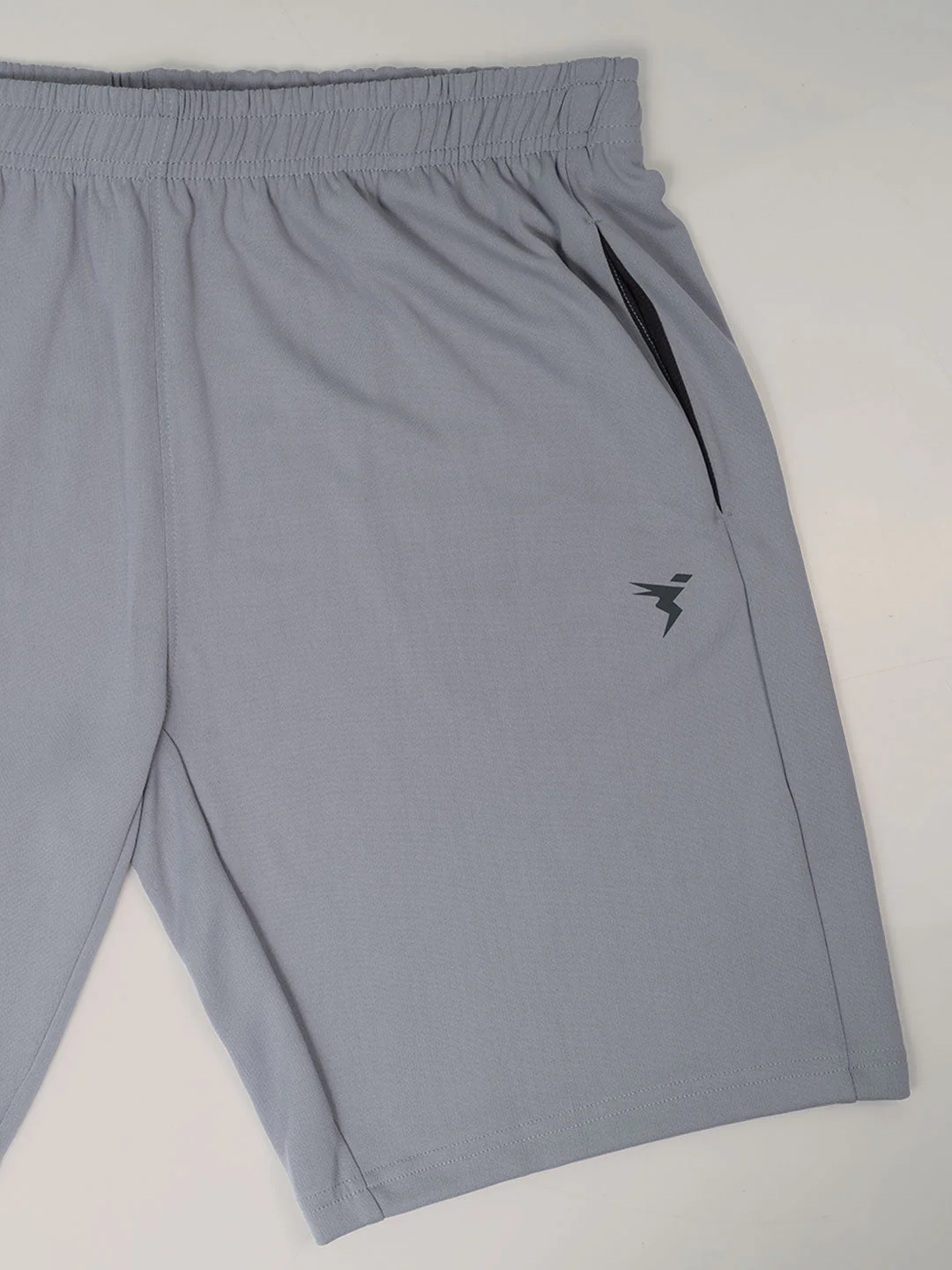 Men Plus Size Solid Slim Fit Active Shorts with TECHNO DRY - Image 6
