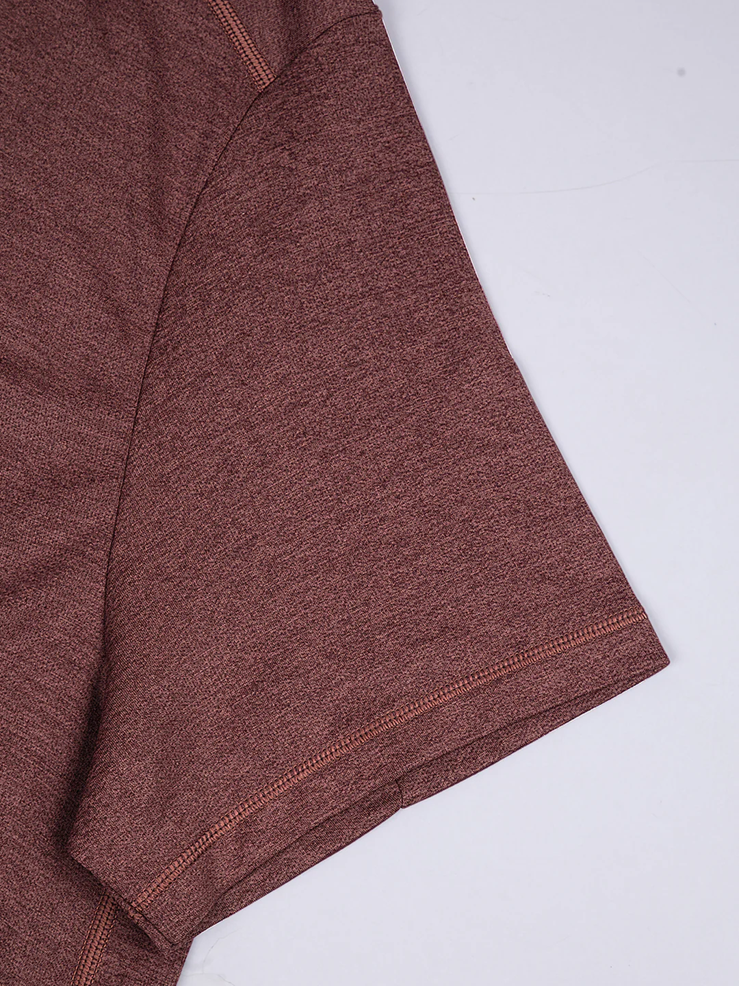 Men Plus Size Solid Slim Fit Crew Neck T-shirt with DOUBLE COOL - Image 8
