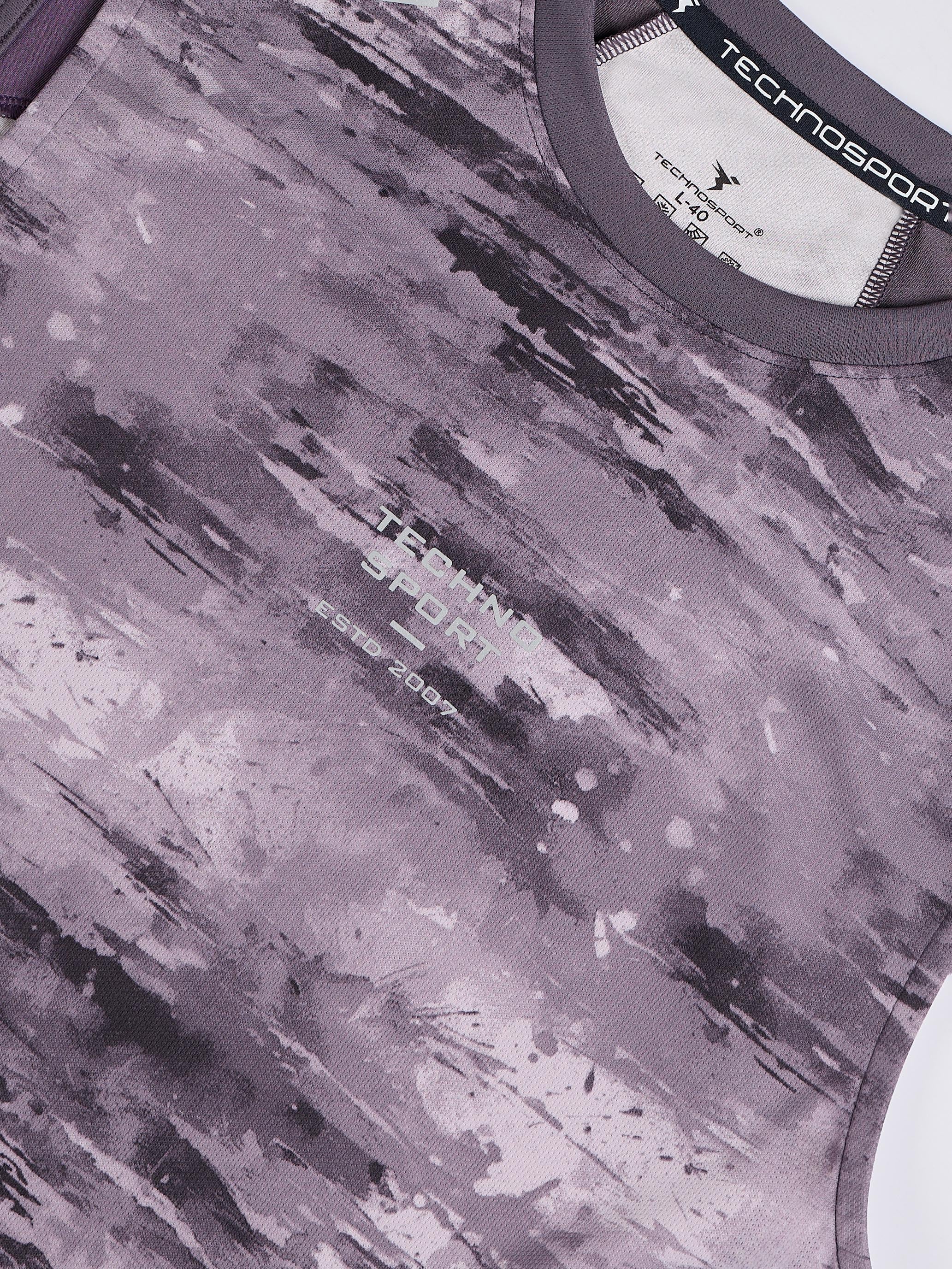 Men Printed Slim Fit Round Neck Innerwear Vest with TECHNOCOOL+ - Image 8