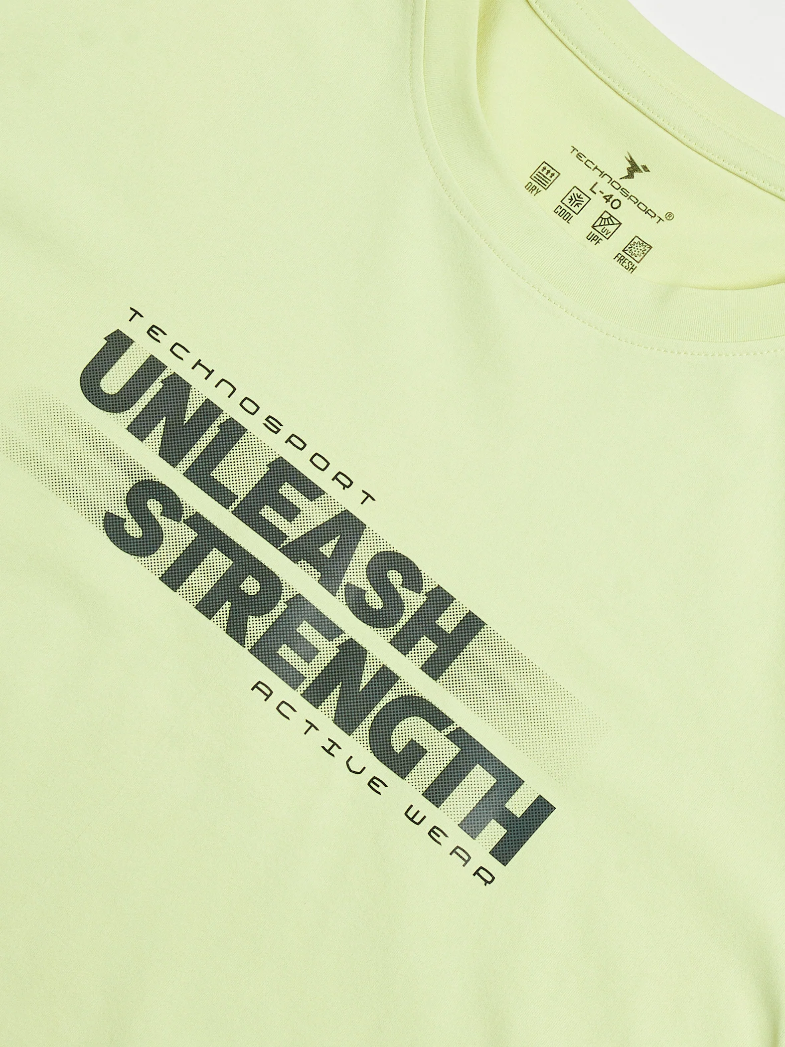 Men Printed Slim Fit Round Neck T-shirt with COTFLEX - Image 7