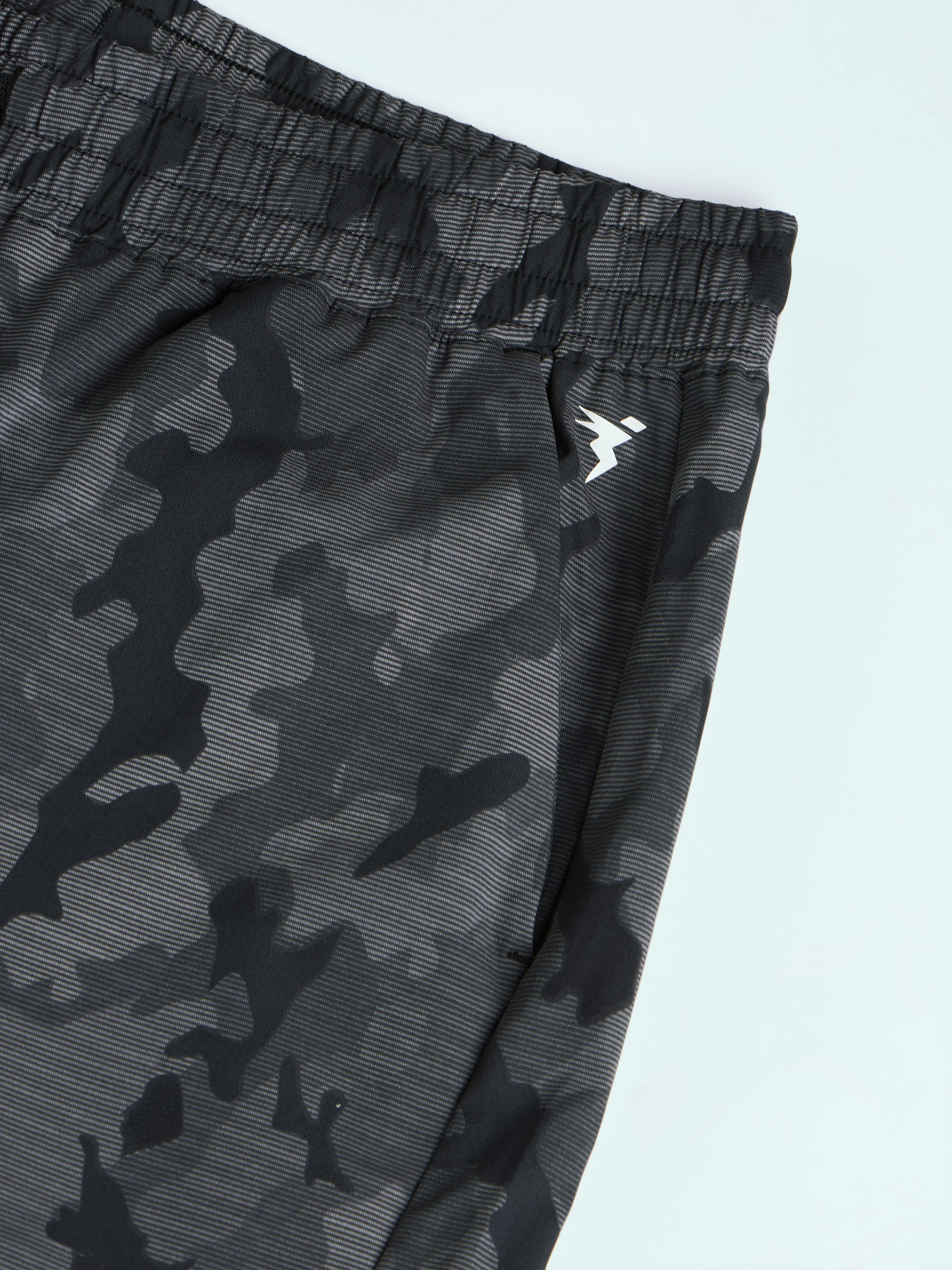 Men Printed Straight Fit Sports Cargo Trackpants with TS LYTRA - Image 4