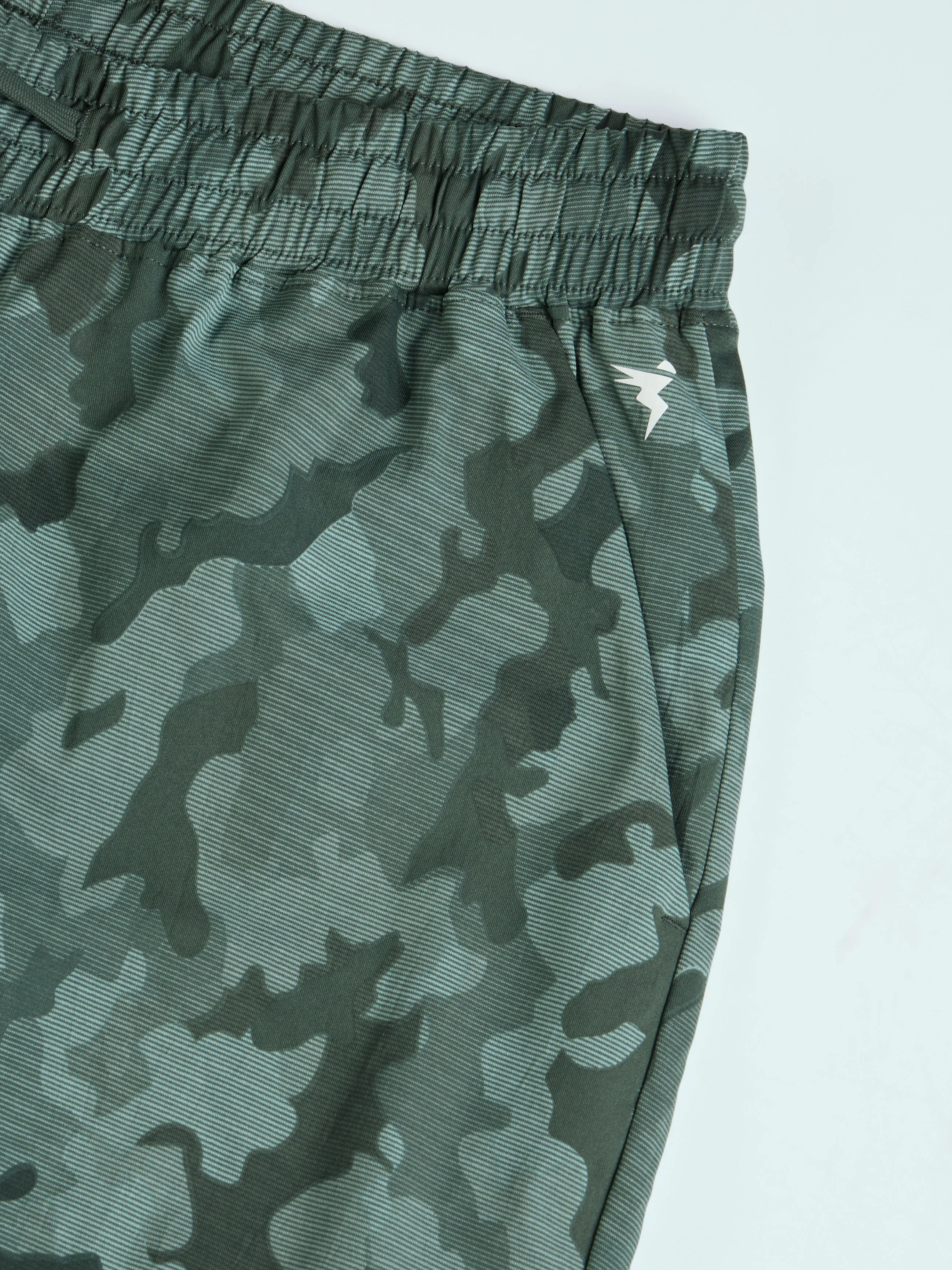 Men Printed Straight Fit Sports Cargo Trackpants with TS LYTRA - Image 8
