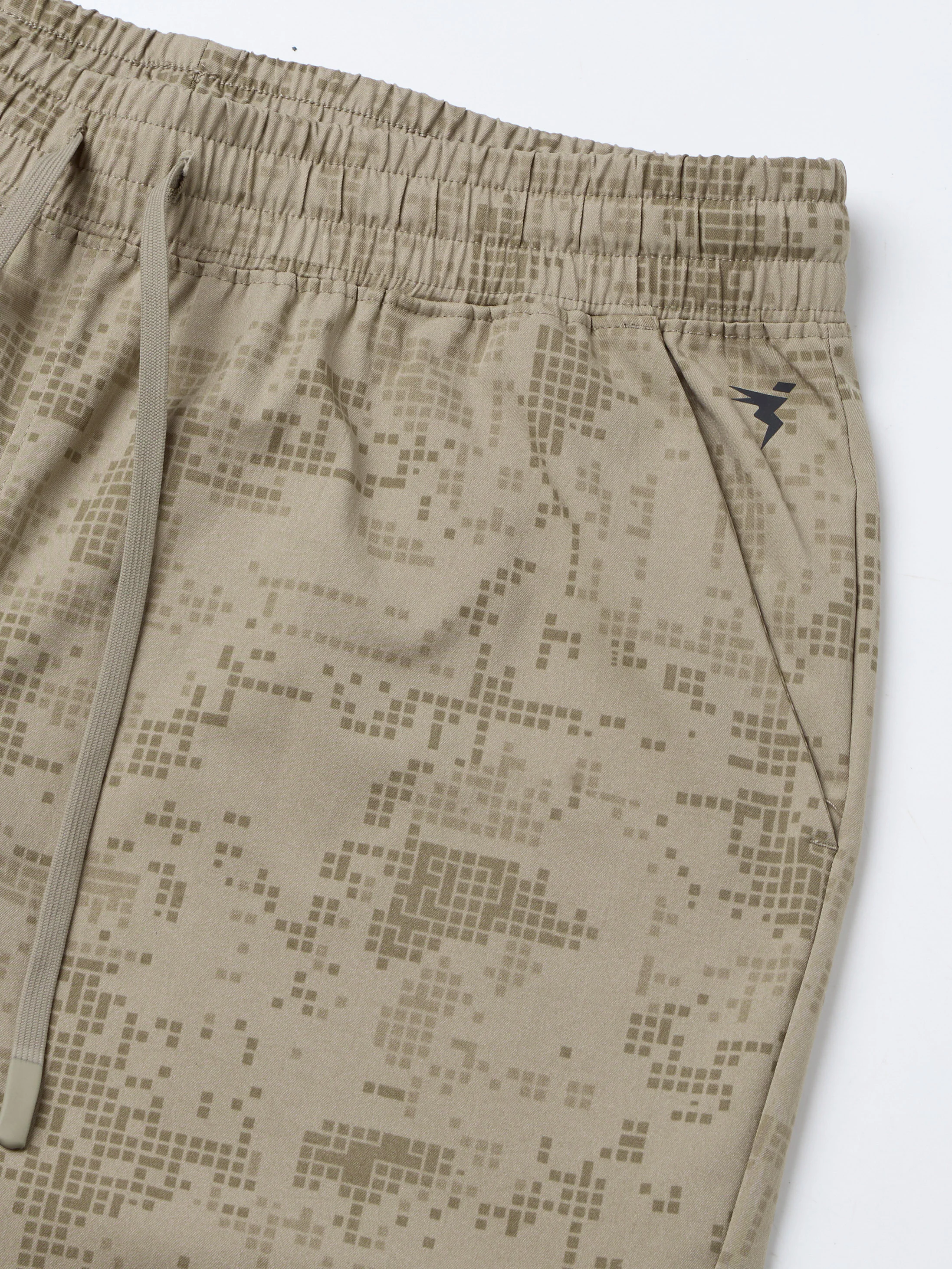 Men Printed Straight Fit Sports Cargo Trackpants with TS LYTRA - Image 7