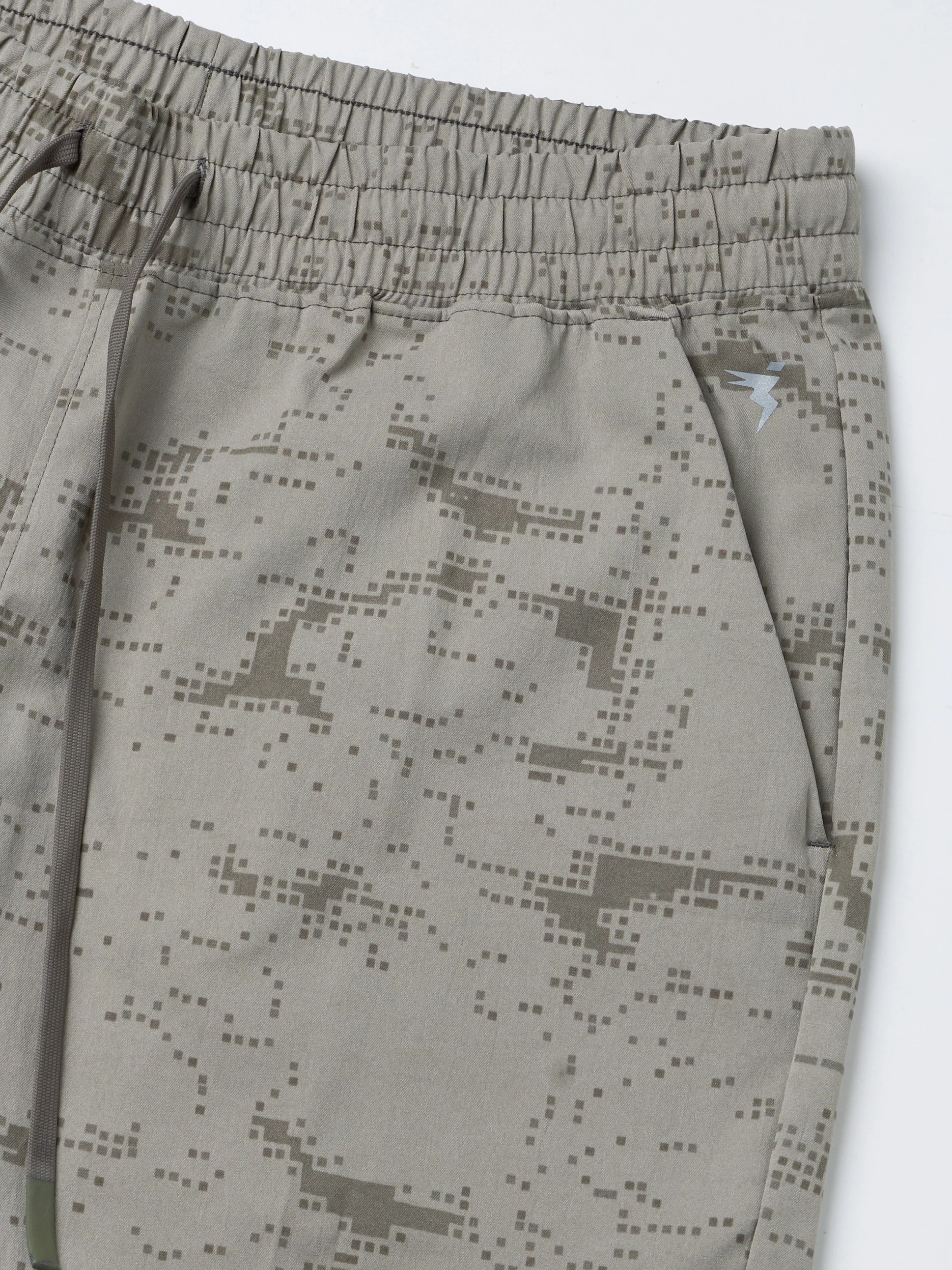 Men Printed Straight Fit Sports Cargo Trackpants with TS LYTRA - Image 7