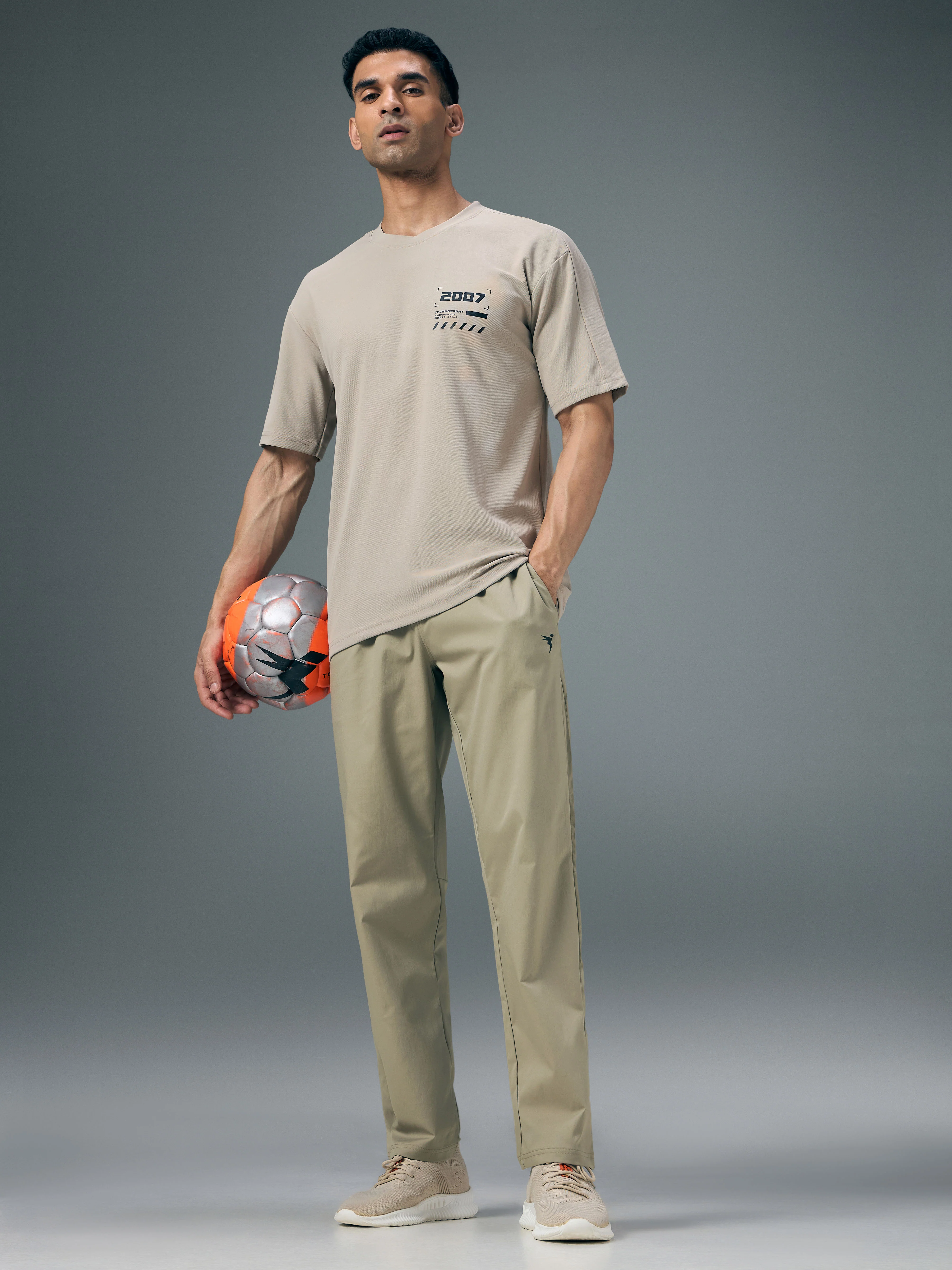 Men Regular Fit Trackpants with TS FLEXI - Image 5