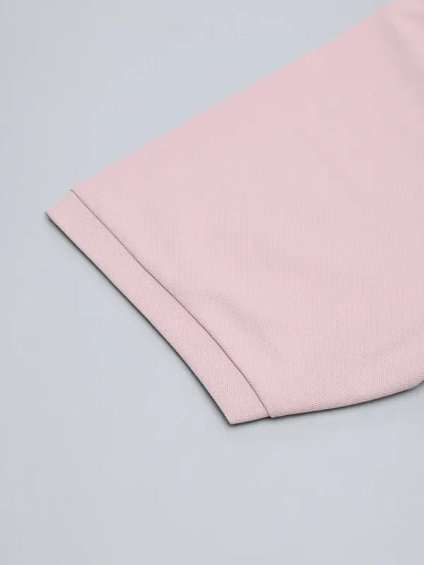 Men Solid Slim Fit Crew Neck T-shirt with MATPIQ - Image 7