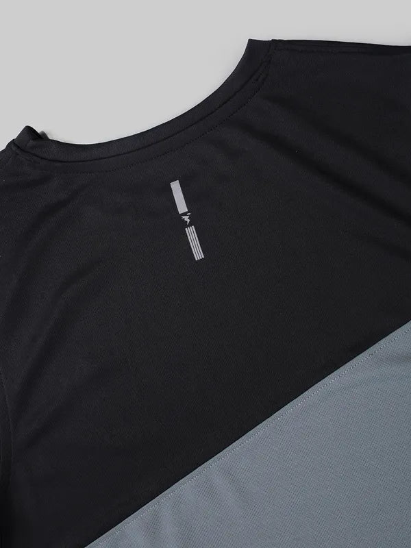 Men Colorblock Slim Fit Crew Neck Innerwear Vest with TECHNO COOL+ - Image 8