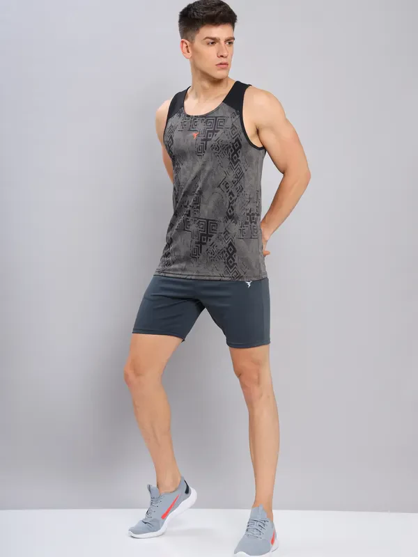 Men Self Design Slim Fit Scoop Neck Innerwear Vest with DOUBLE COOL - Image 6