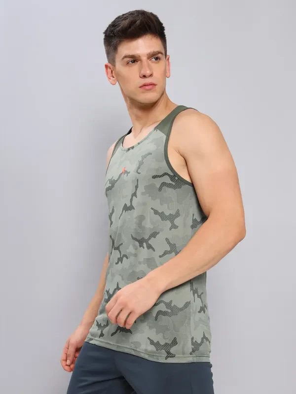 Men Self Design Slim Fit Scoop Neck Innerwear Vest with DOUBLE COOL - Image 3