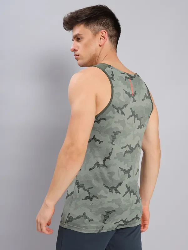 Men Self Design Slim Fit Scoop Neck Innerwear Vest with DOUBLE COOL - Image 4