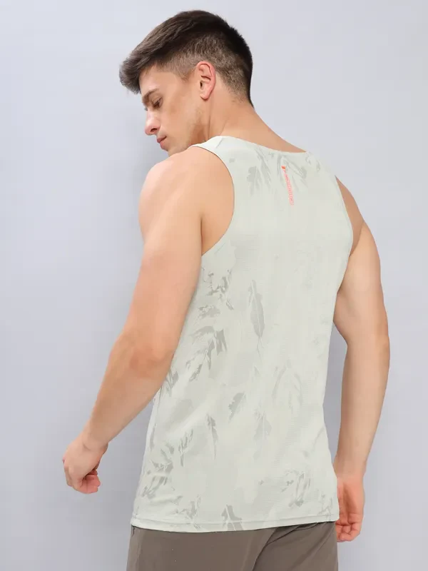 Men Self Design Slim Fit Scoop Neck Innerwear Vest with DOUBLE COOL - Image 3