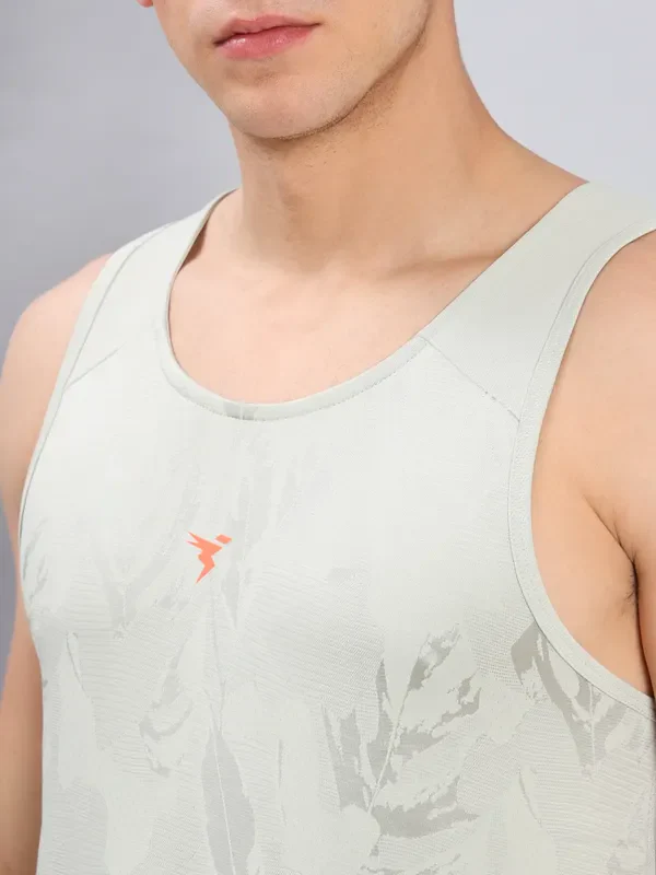 Men Self Design Slim Fit Scoop Neck Innerwear Vest with DOUBLE COOL - Image 4