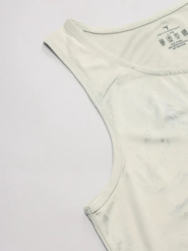 Men Self Design Slim Fit Scoop Neck Innerwear Vest with DOUBLE COOL - Image 7