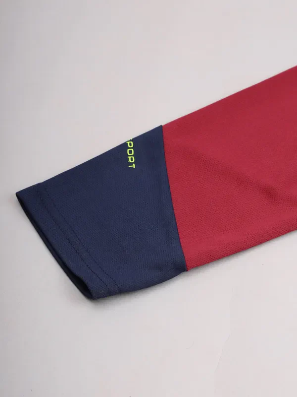 Men Colorblock Slim Fit Polo T-shirt with TECHNO COOL+ - Image 9
