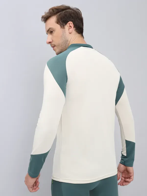 Men Colorblock Slim Fit Polo T-shirt with TECHNO COOL+ - Image 5