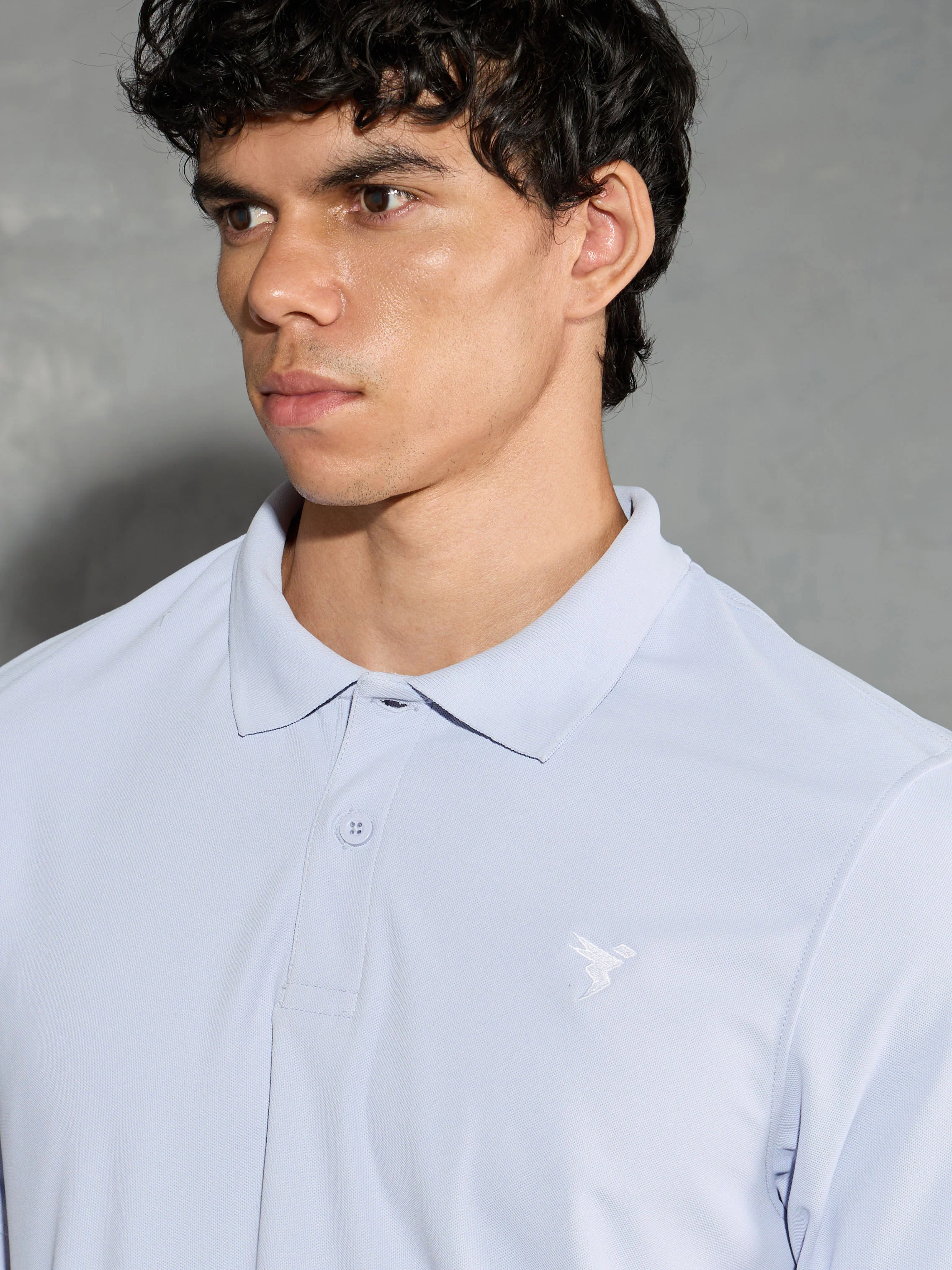 Men Solid Slim Fit Polo T-shirt with MATPIQ - Image 6