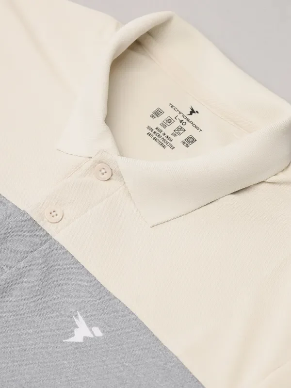 Men Colorblock Slim Fit Polo T-shirt with MATPIQ - Image 6