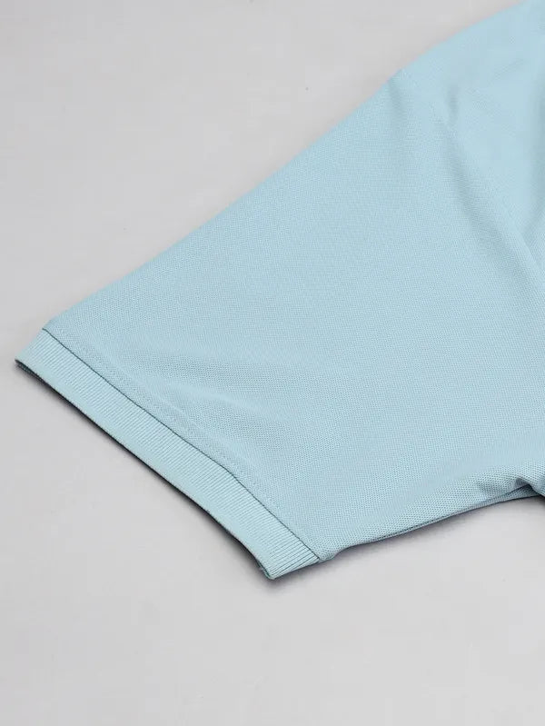 Men Colorblock Slim Fit Polo T-shirt with MATPIQ - Image 8
