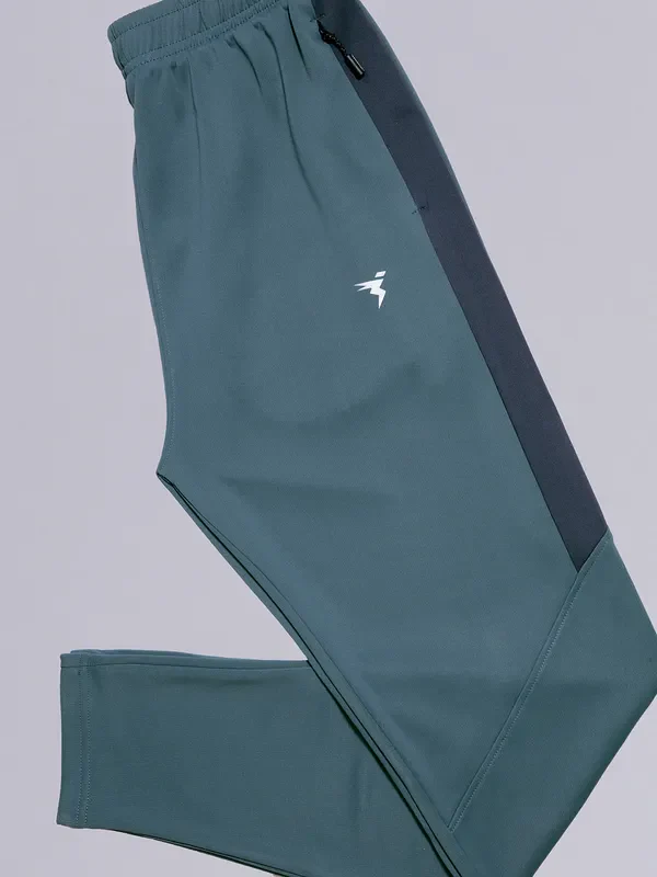 Men Solid Slim Fit Trackpants with TECHNO DRY - Image 6