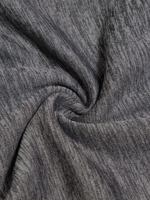 Men Melange Slim Fit Trackpants with TECHNO DRY - Image 8