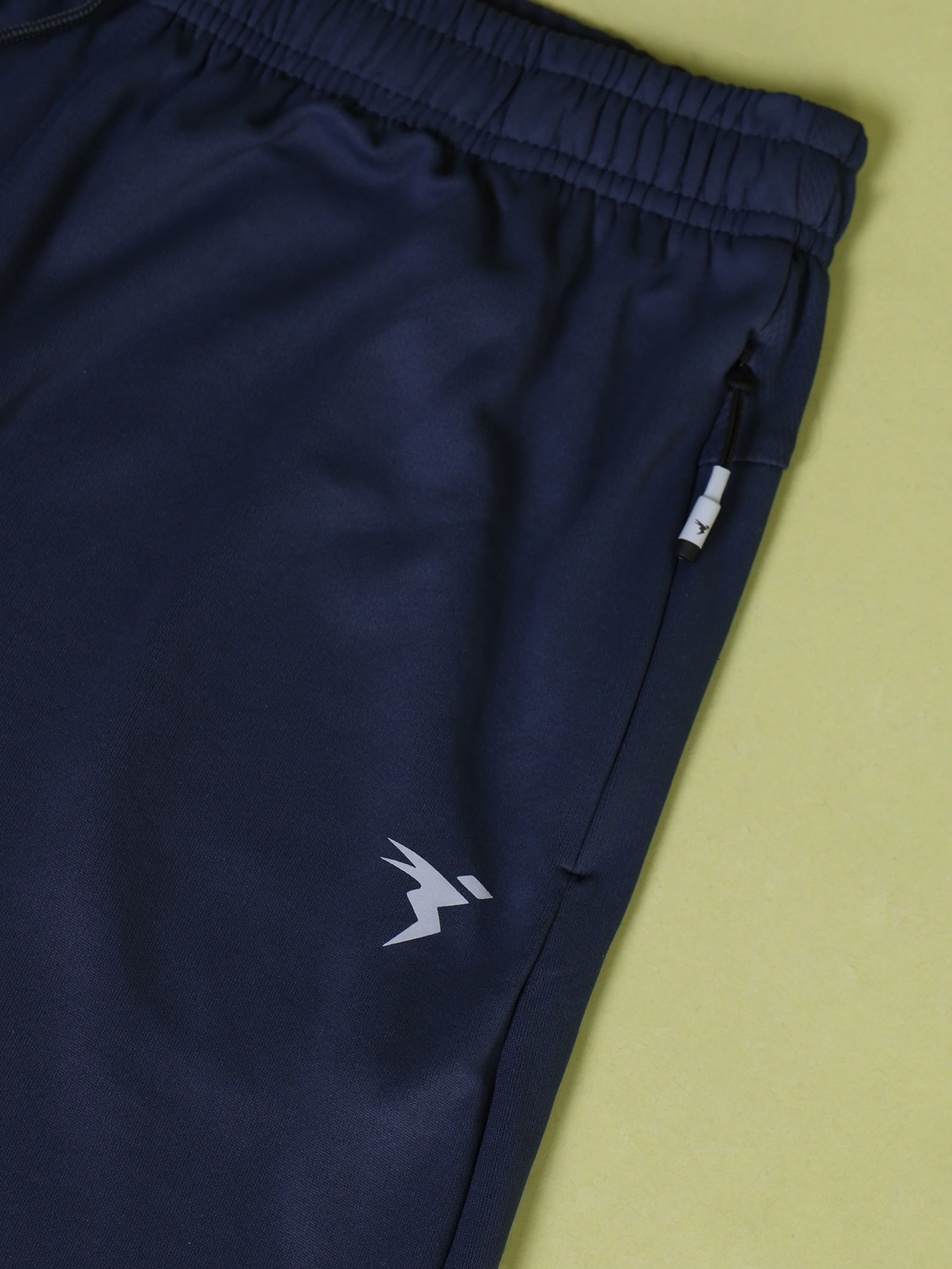 Men Solid Slim Fit Trackpants with TECHNO DRY - Image 8