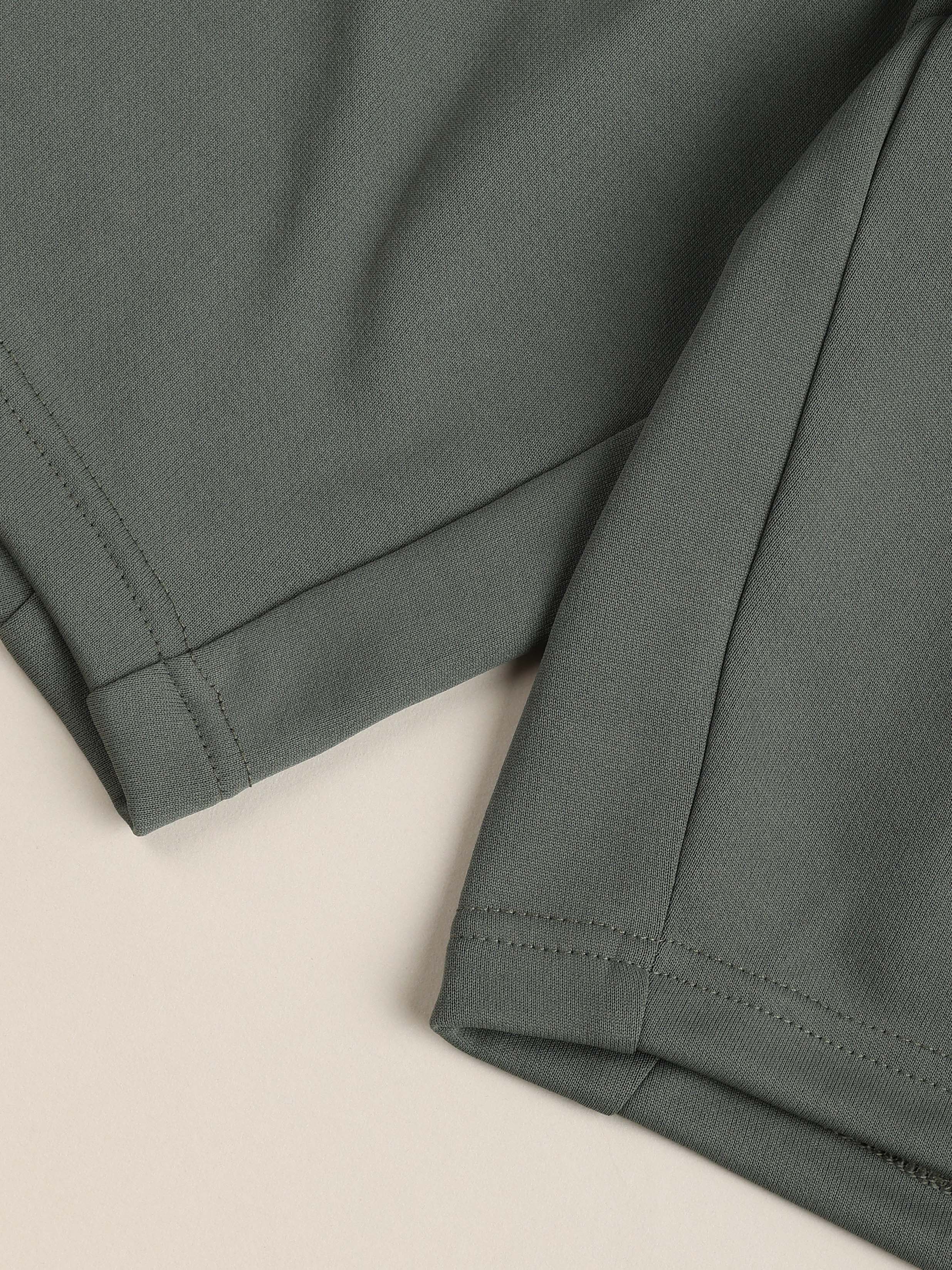 Men Solid Slim Fit Shorts with TECHNO DRY - Image 9