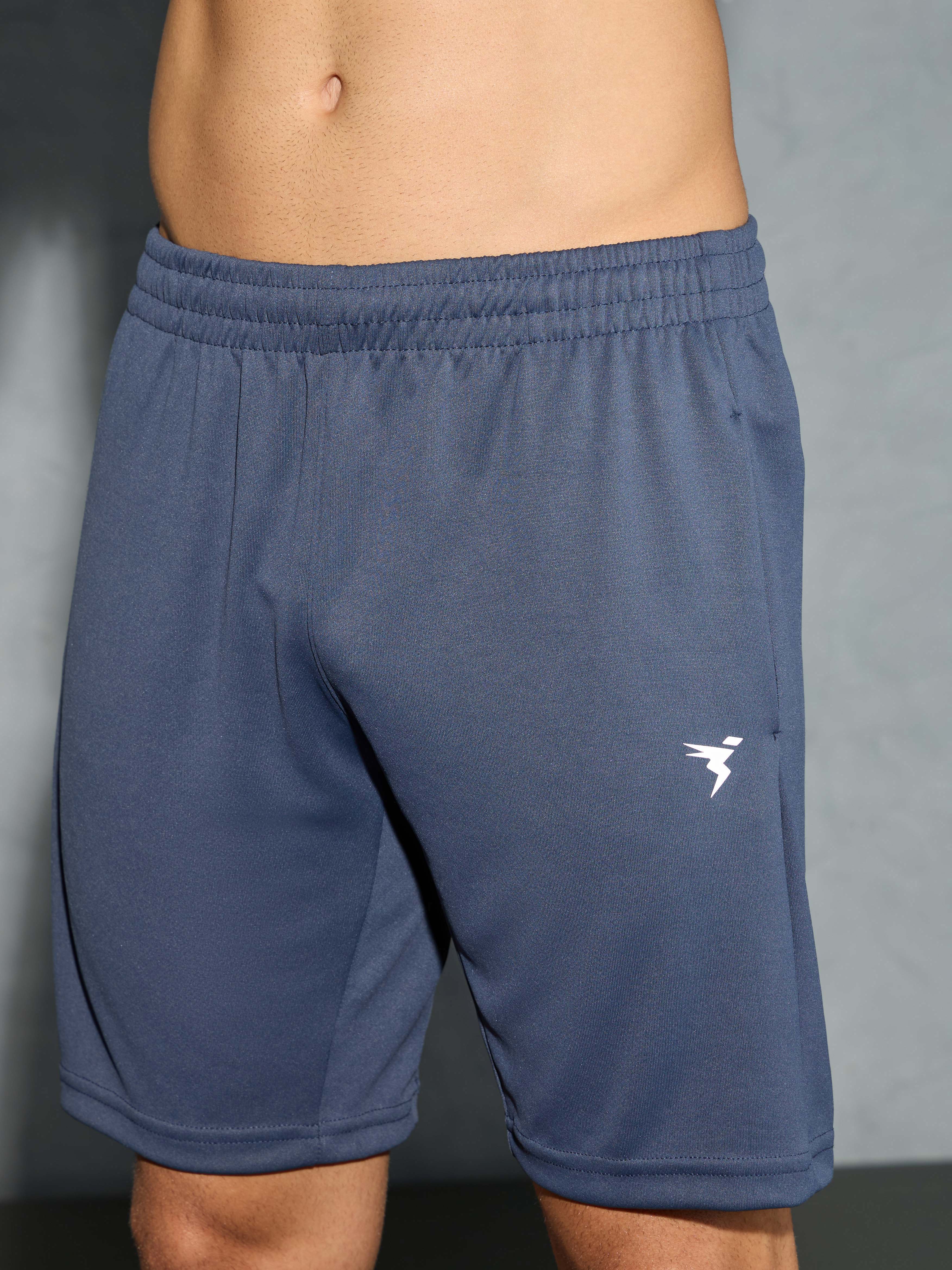 Men Solid Slim Fit Shorts with TECHNO DRY - Image 5